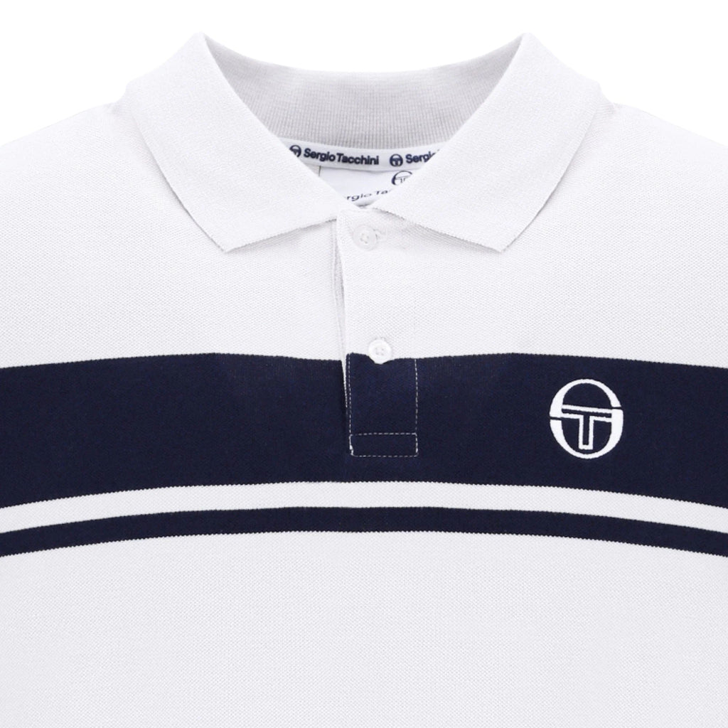 Sergio Tacchini Young Line Polo Shirt - White