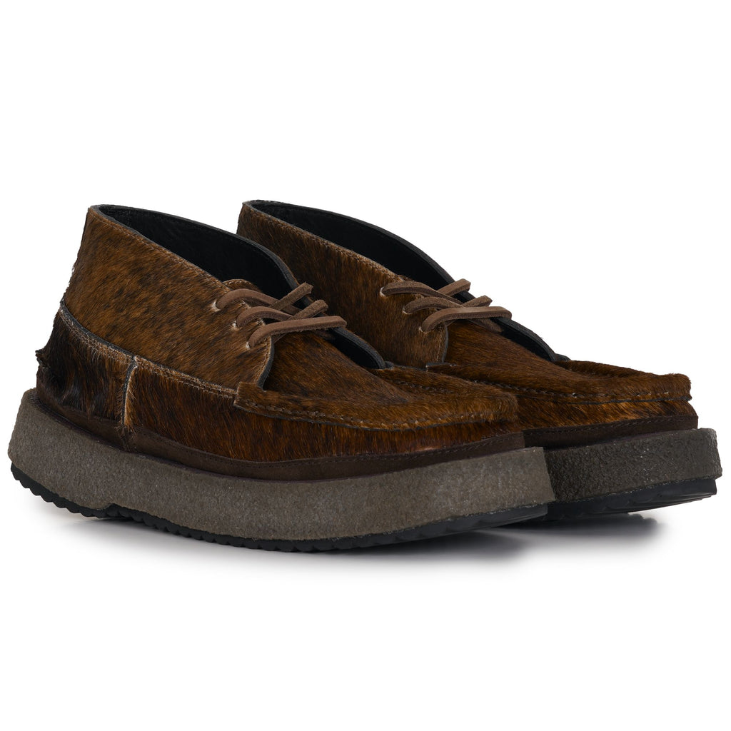 Leevons Topcat Casual Shoes - Brindle Haircalf