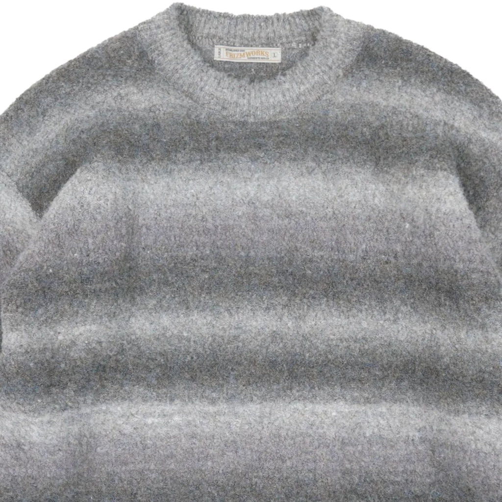 FrizmWORKS Gradation Boucle Knit - Gray
