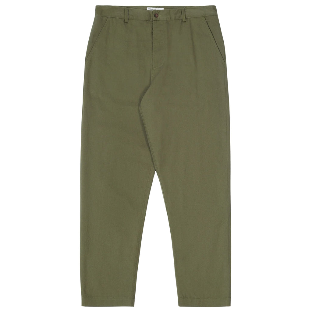 Universal Works Twill Military Chino - Light Olive