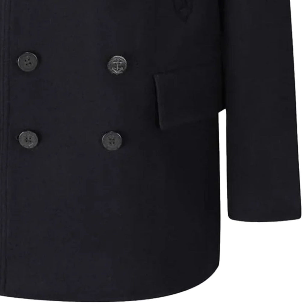 Gloverall Churchill Peacoat - Navy