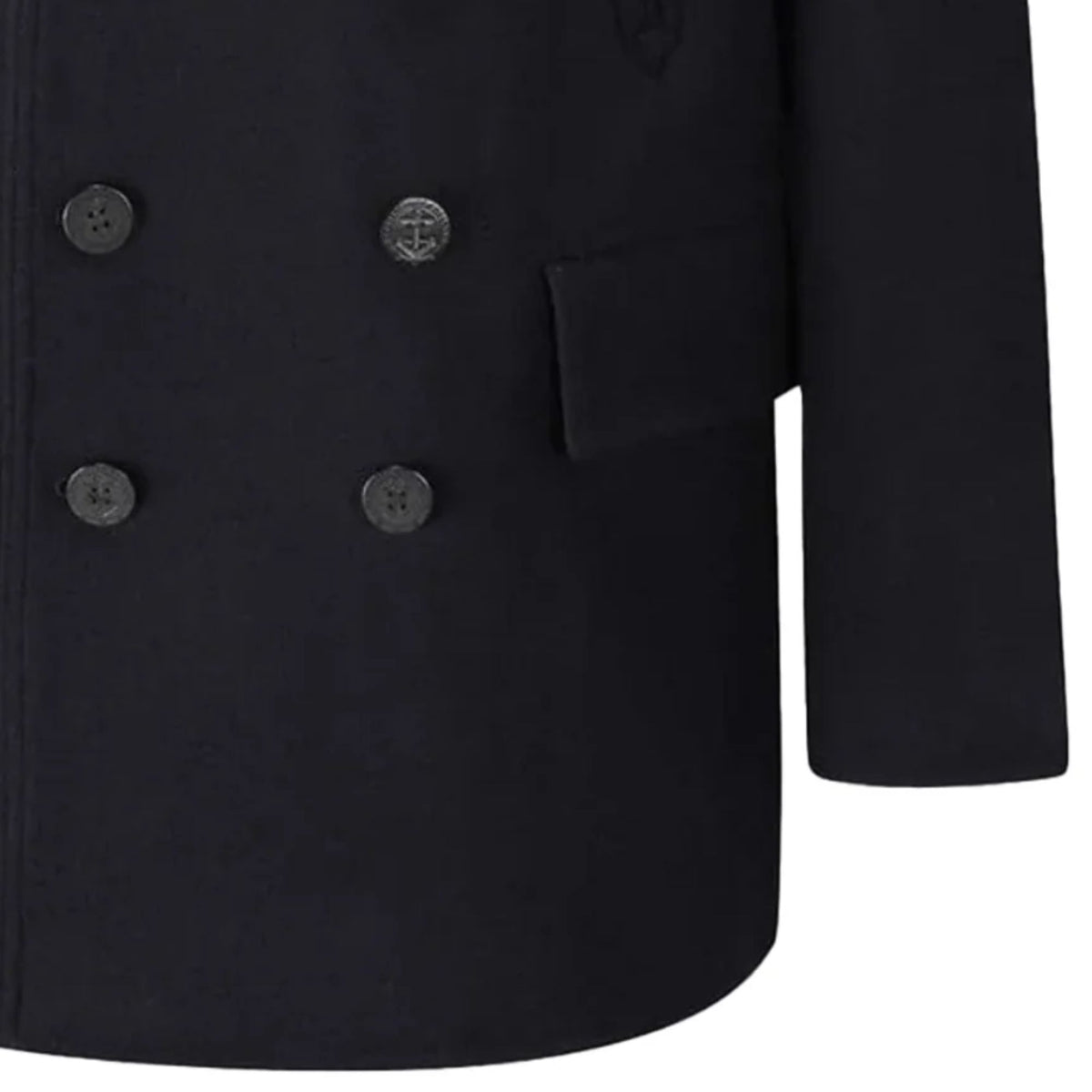 Gloverall Churchill Peacoat - Navy