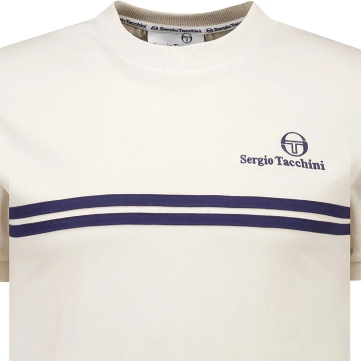 Sergio Tacchini New Supermac T-Shirt - Peyote/Maritime Blue