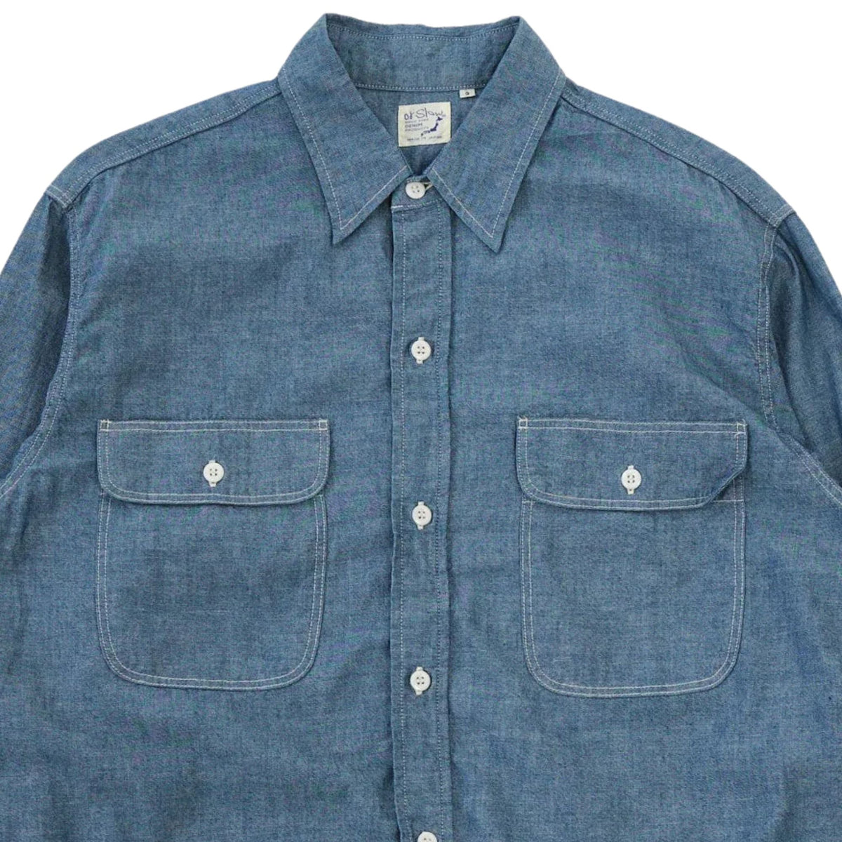 OrSlow Chambray Shirt - Denim