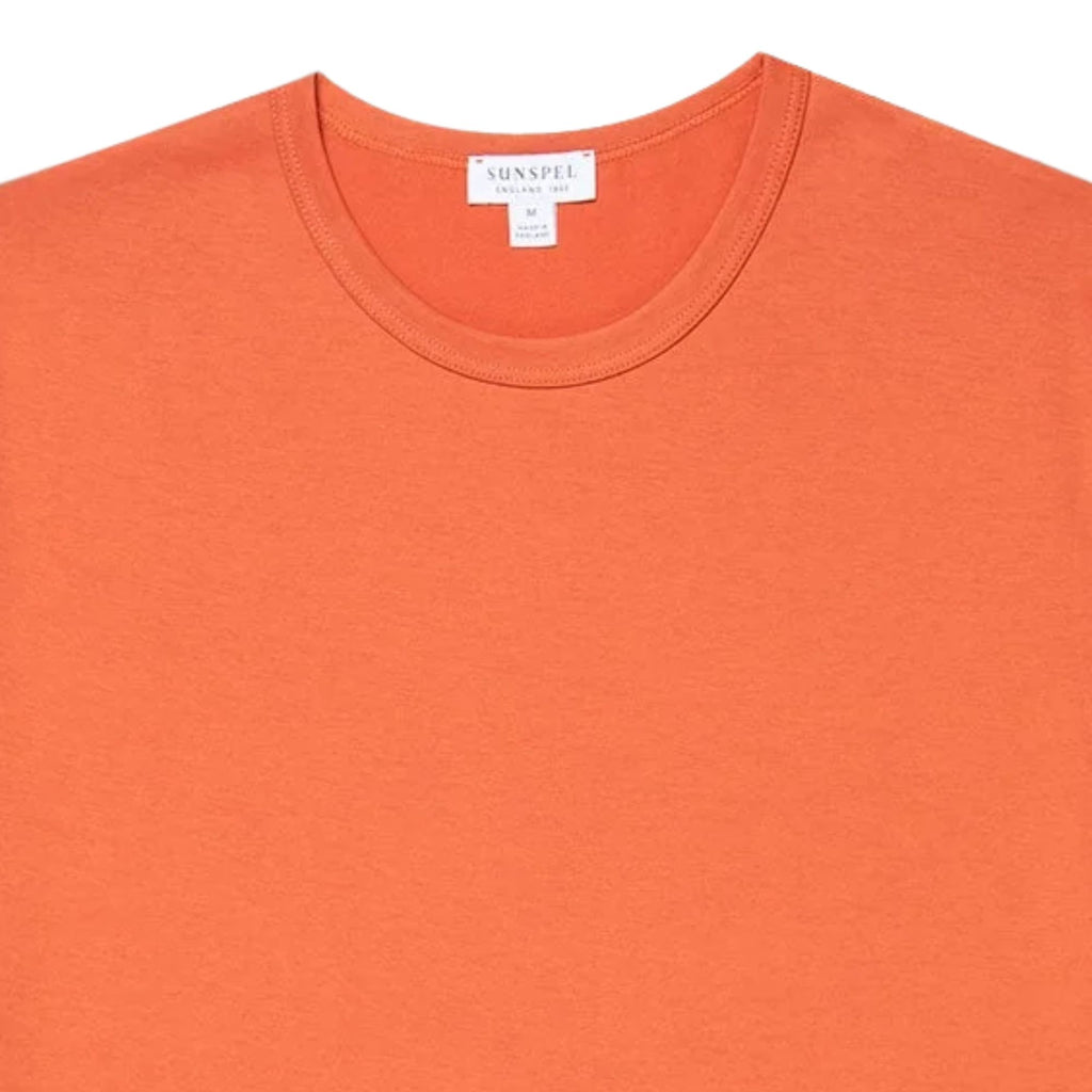 Sunspel Short Sleeve Classic T-Shirt - Copper