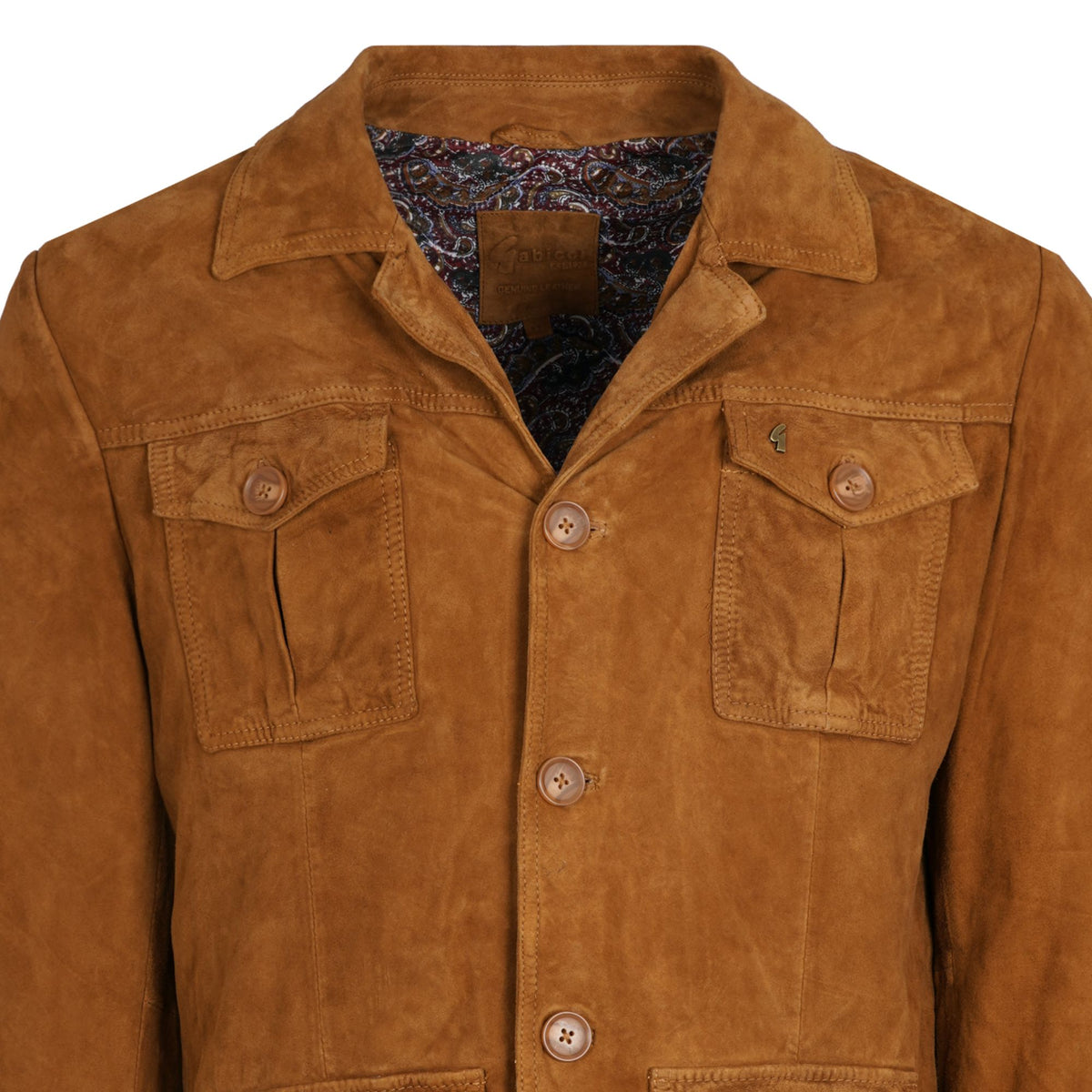 Gabicci Vintage Saint Jacket - Cognac
