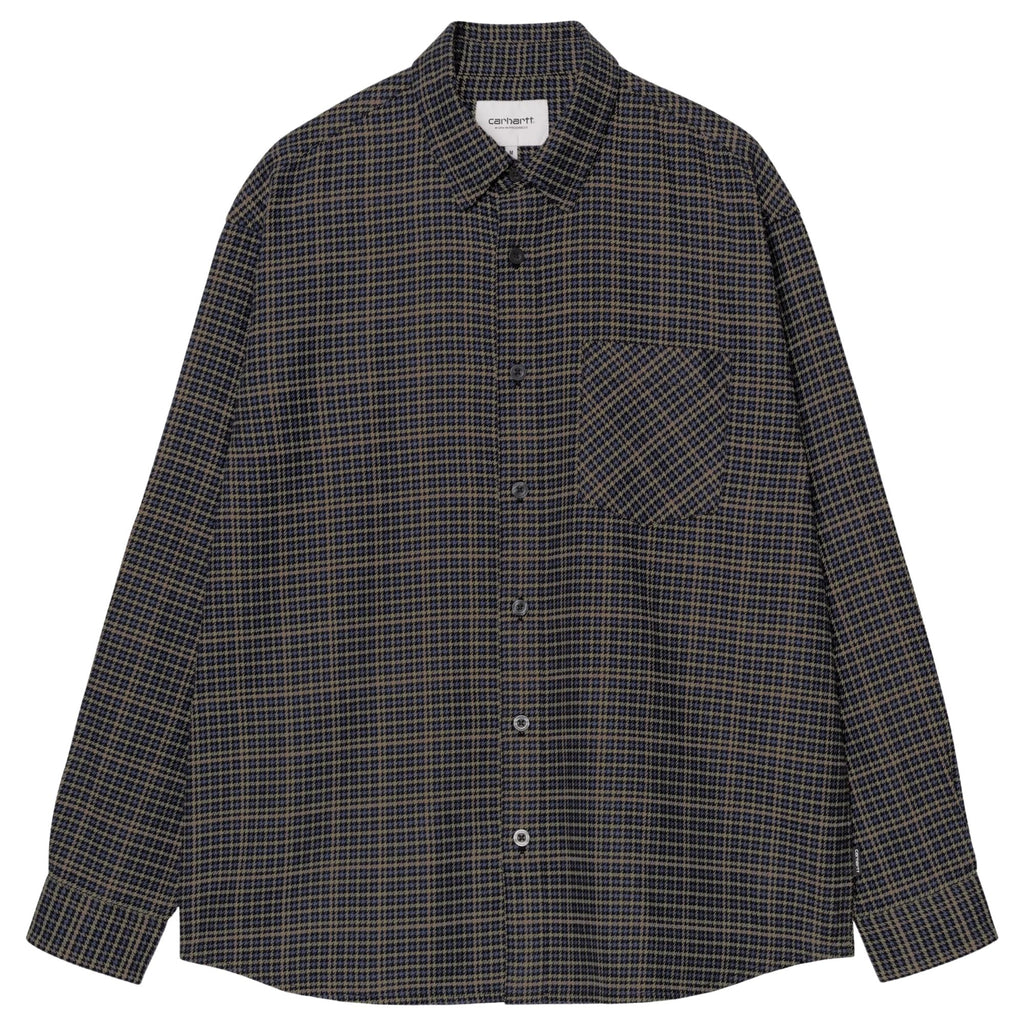 Carhartt WIP	Long Sleeve Todrick Shirt - Blue