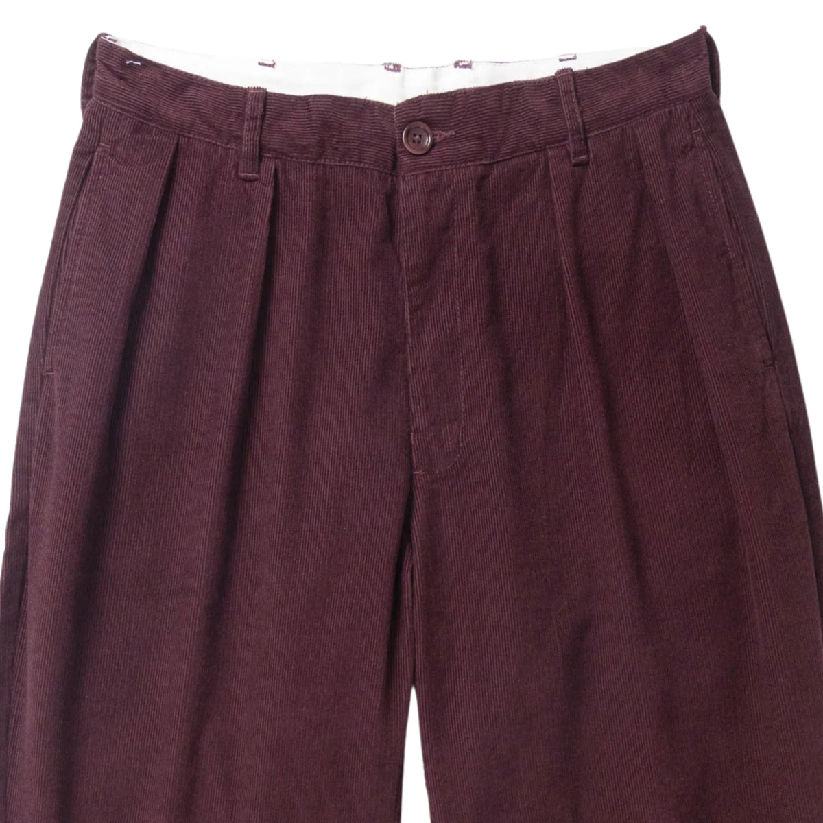 Service Works Fine Cord Part Timer Pant - Burgundy