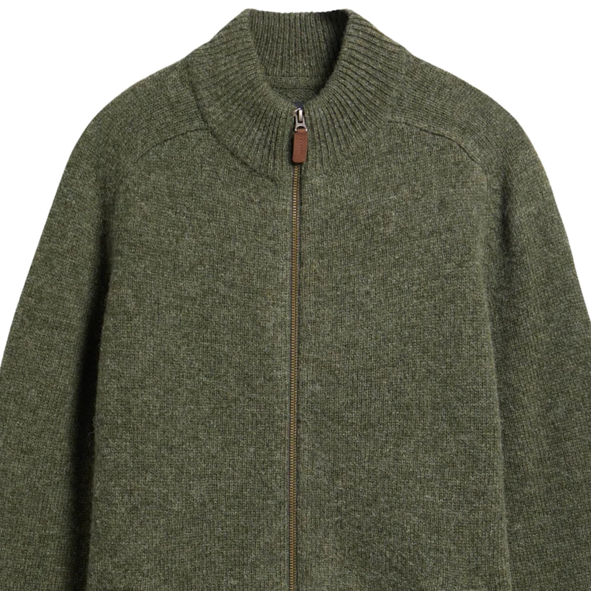 Barbour Talder Zip-Up Jumper - Sage
