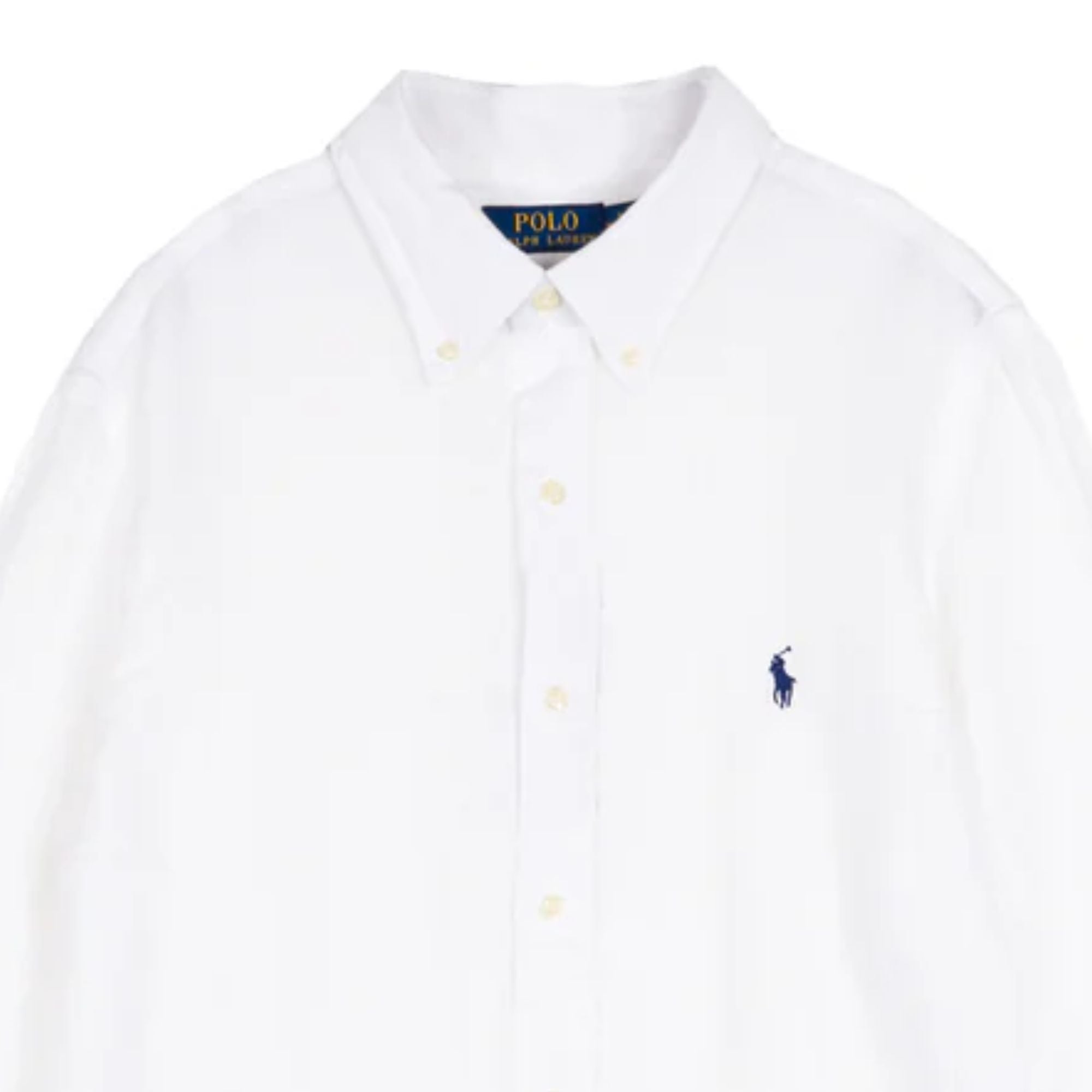 Custom Fit Linen Shirt - White