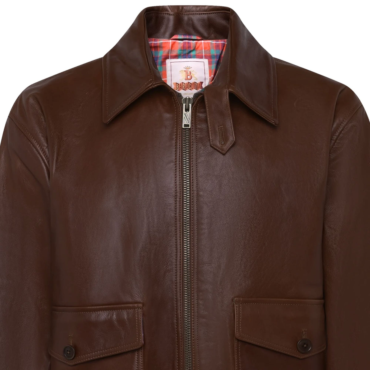 Baracuta Leather G18 Flight Jacket - Chocolate