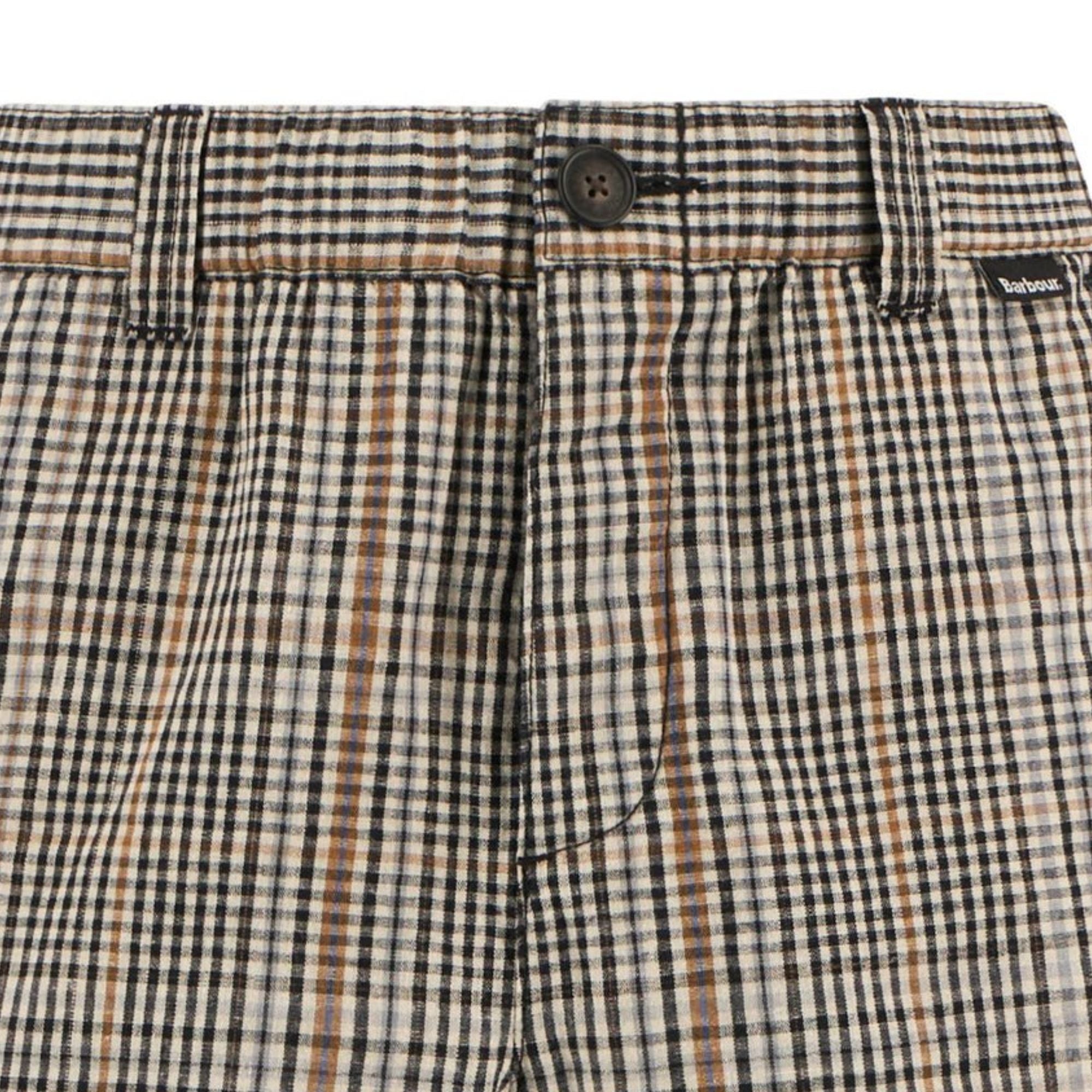 Fife Checked Short - Neutral