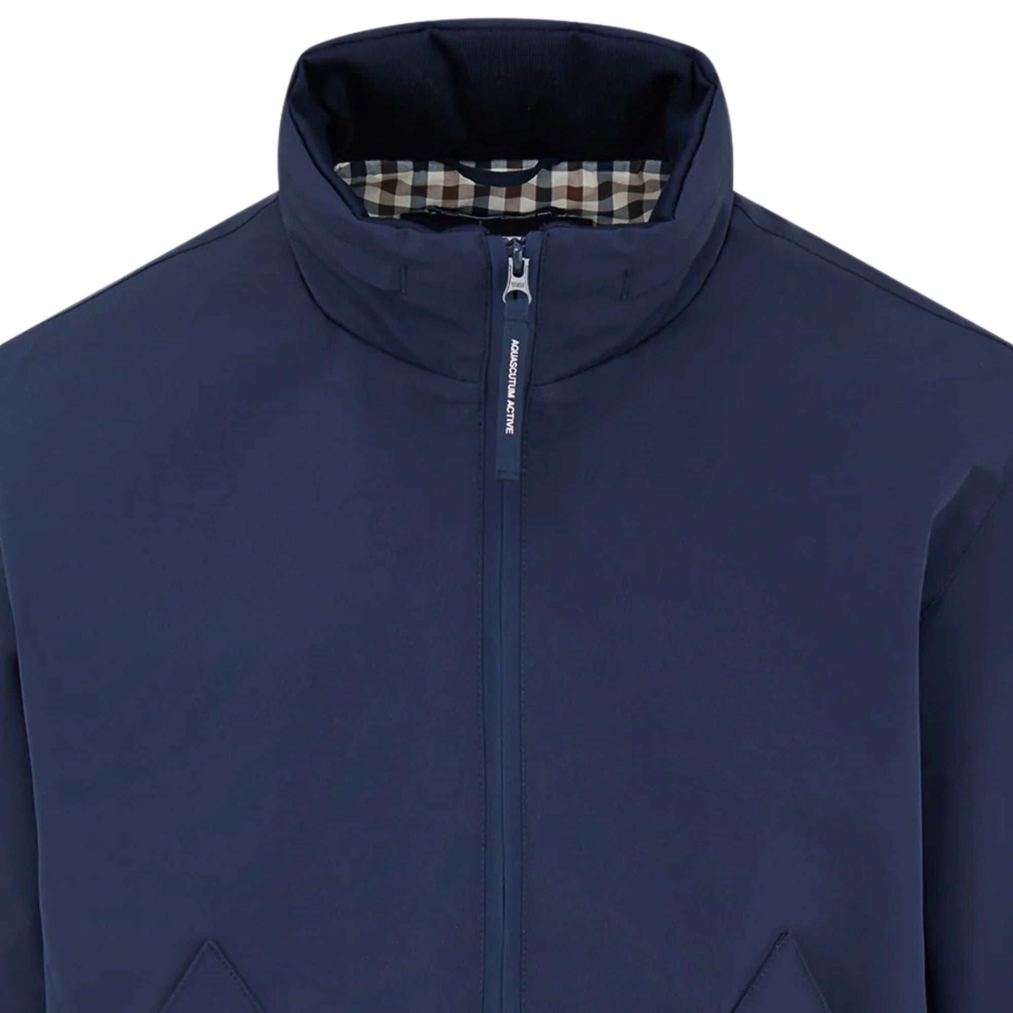 Aquascutum Soft Shell Mid Jacket - Navy AQSFMD-NV – Stuarts London