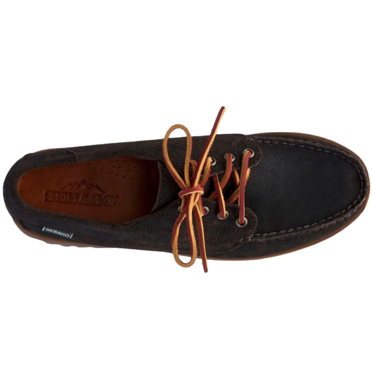 Sebago Askook Lug Suede Waxed - Dark Brown