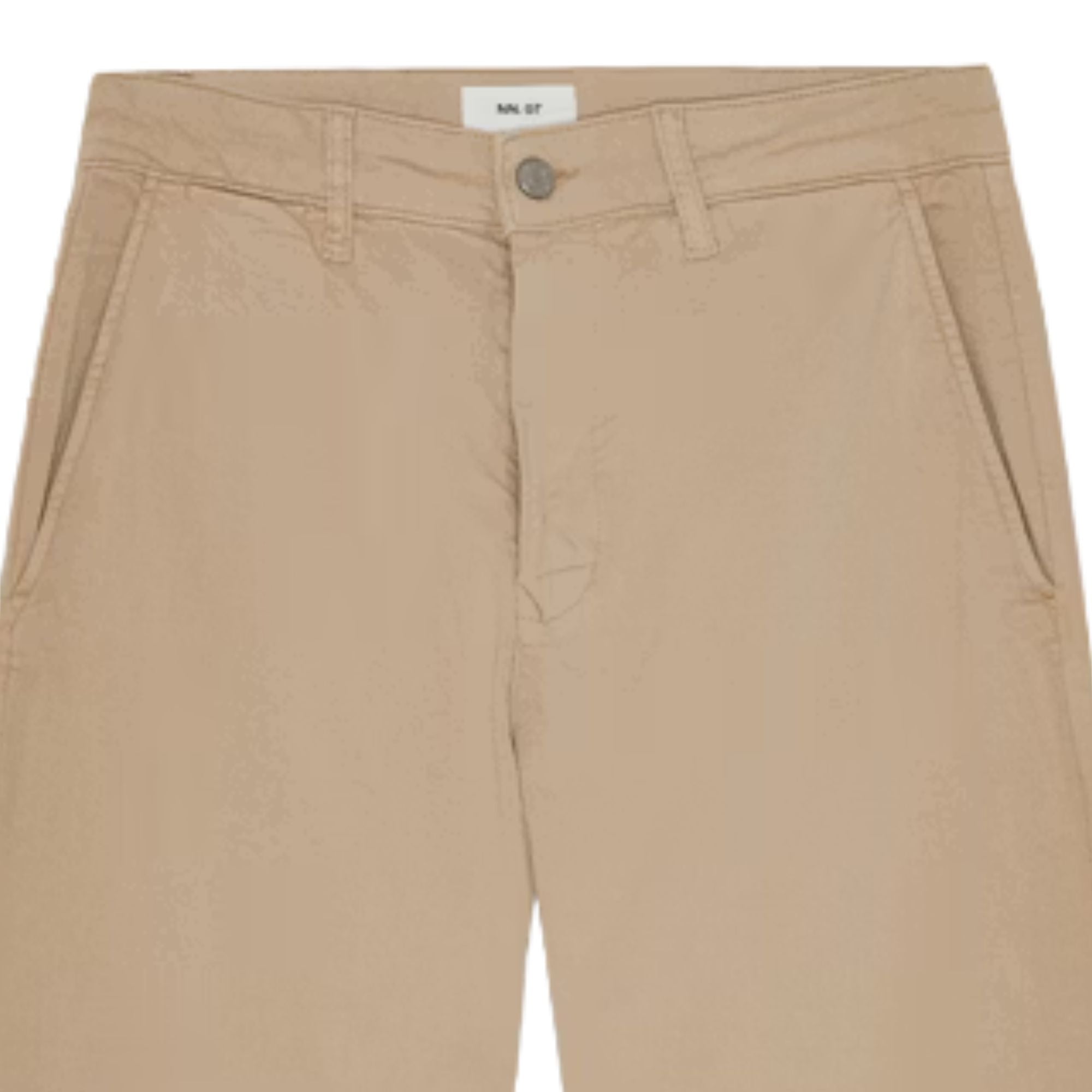Aden Straight Leg Regular Fit Chino - Khaki Beige