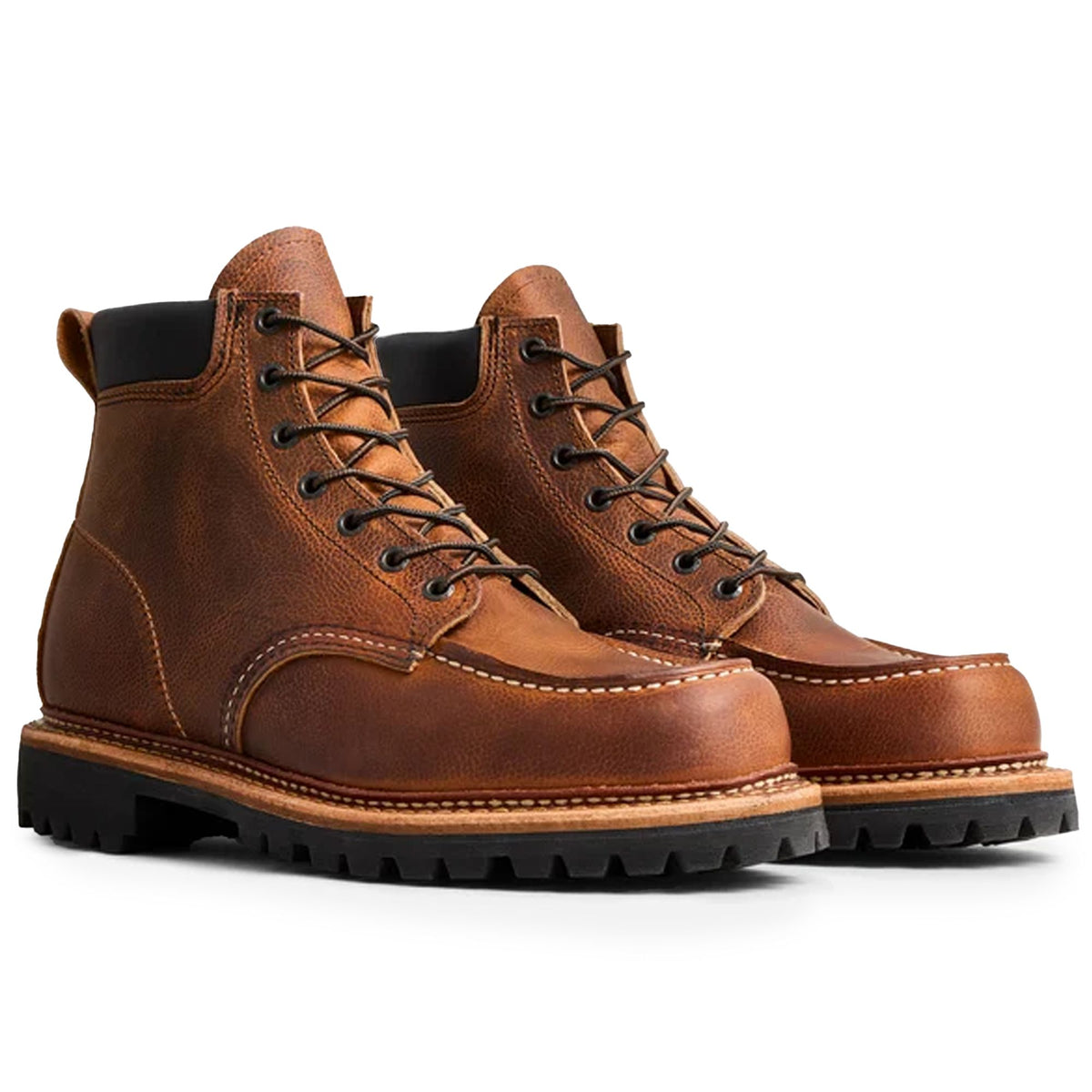 Red Wing 8213 Norway Moc Toe Boots - Copper
