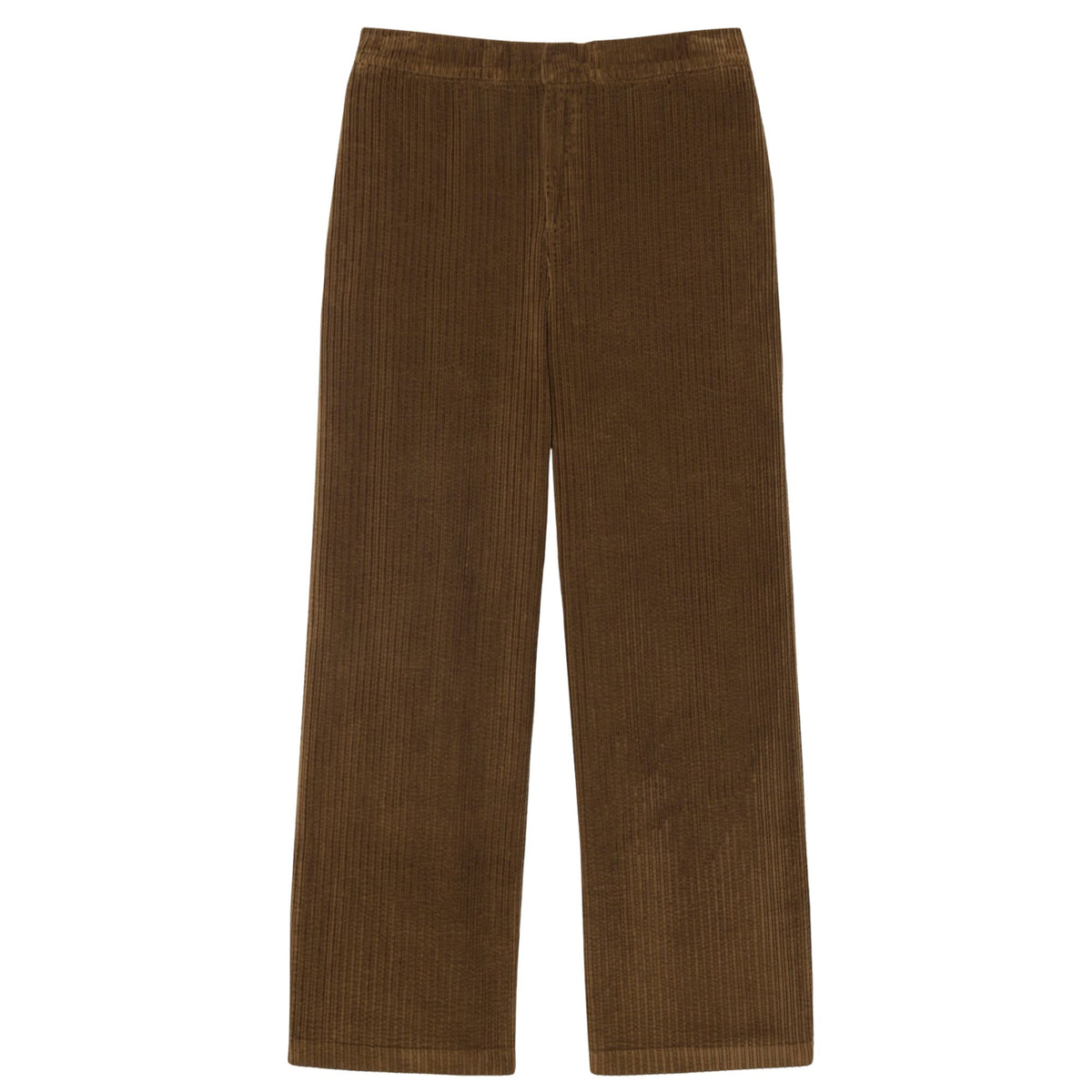 Lacoste Loose Fit Corduroy Pants - Coffee Brown
