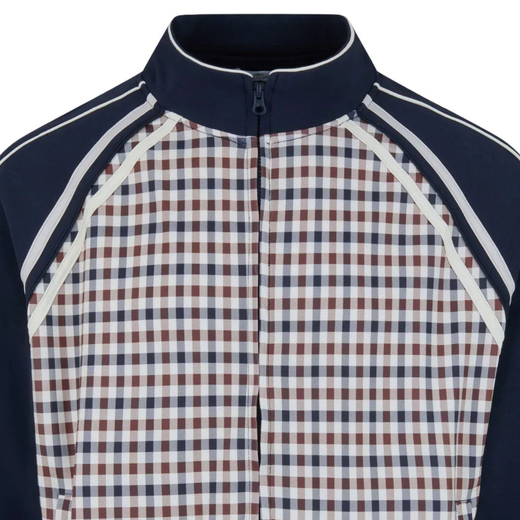 Aquascutum Active Scuba Club Check Track Top - House Check