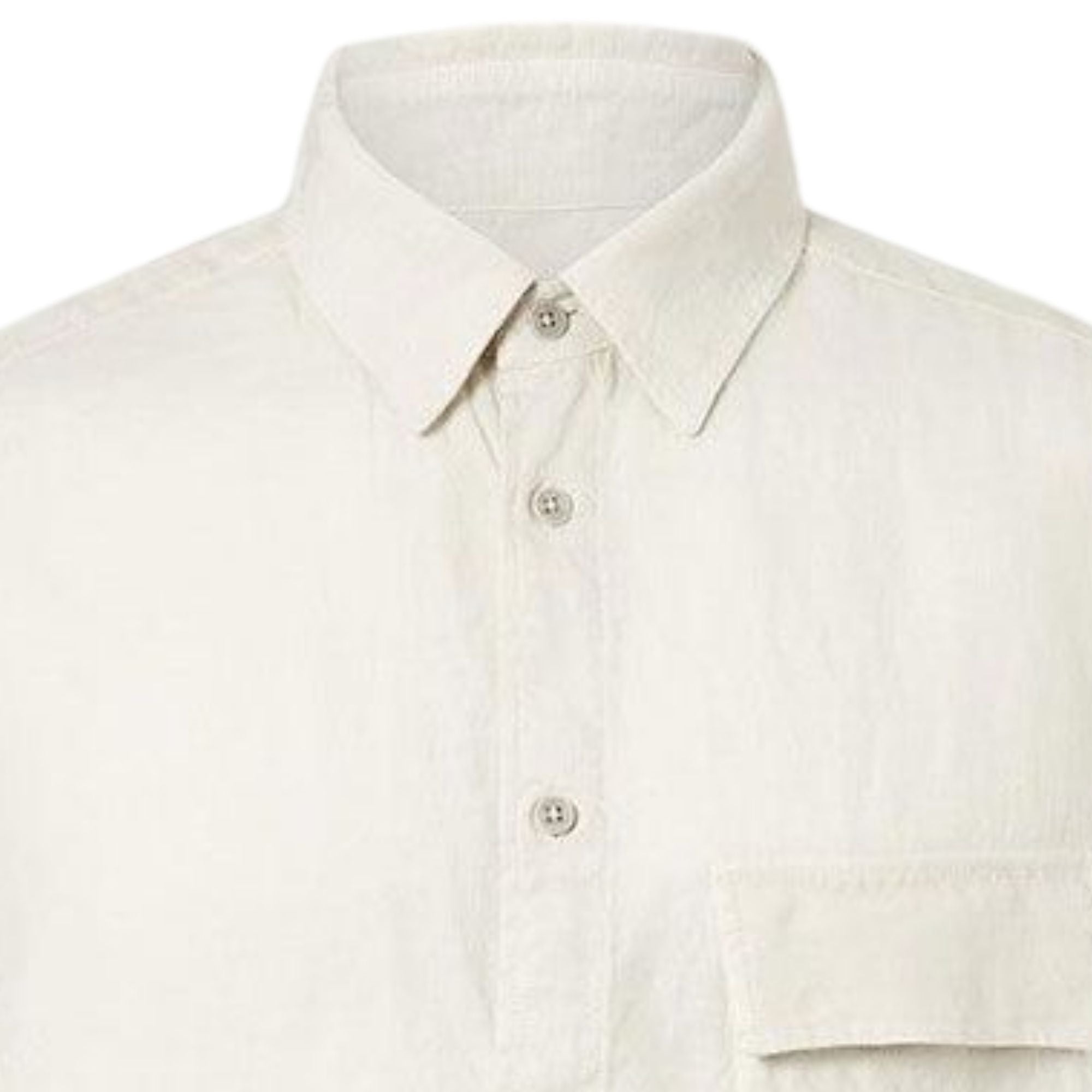 Belstaff Scale Short Sleeve Shirt - Silver Birch