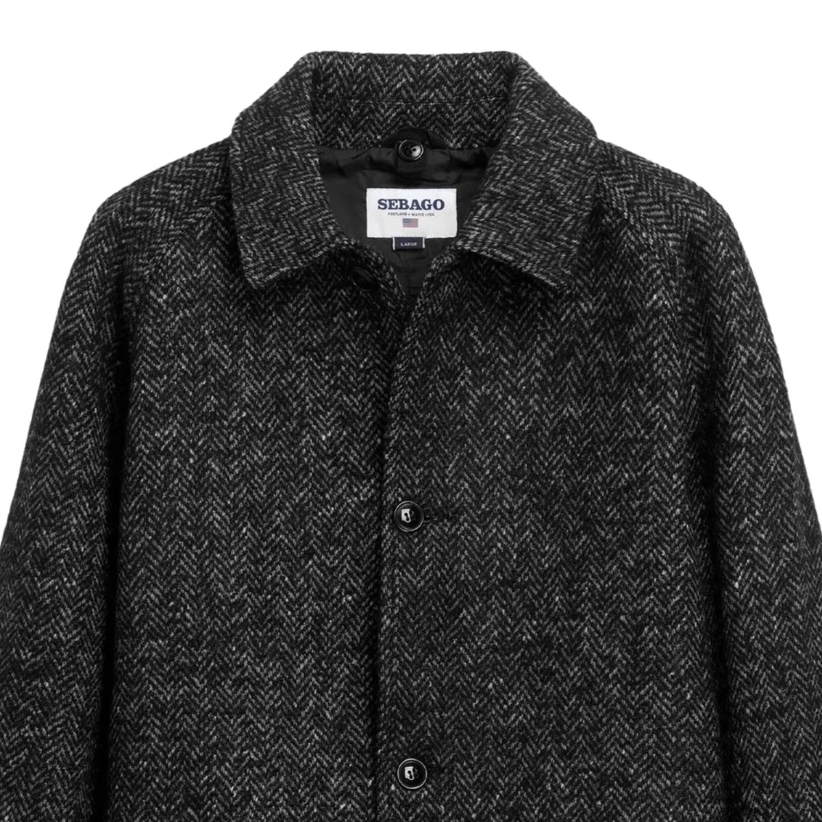 Sebago Bingham Mohair Jacket - Grey/Black
