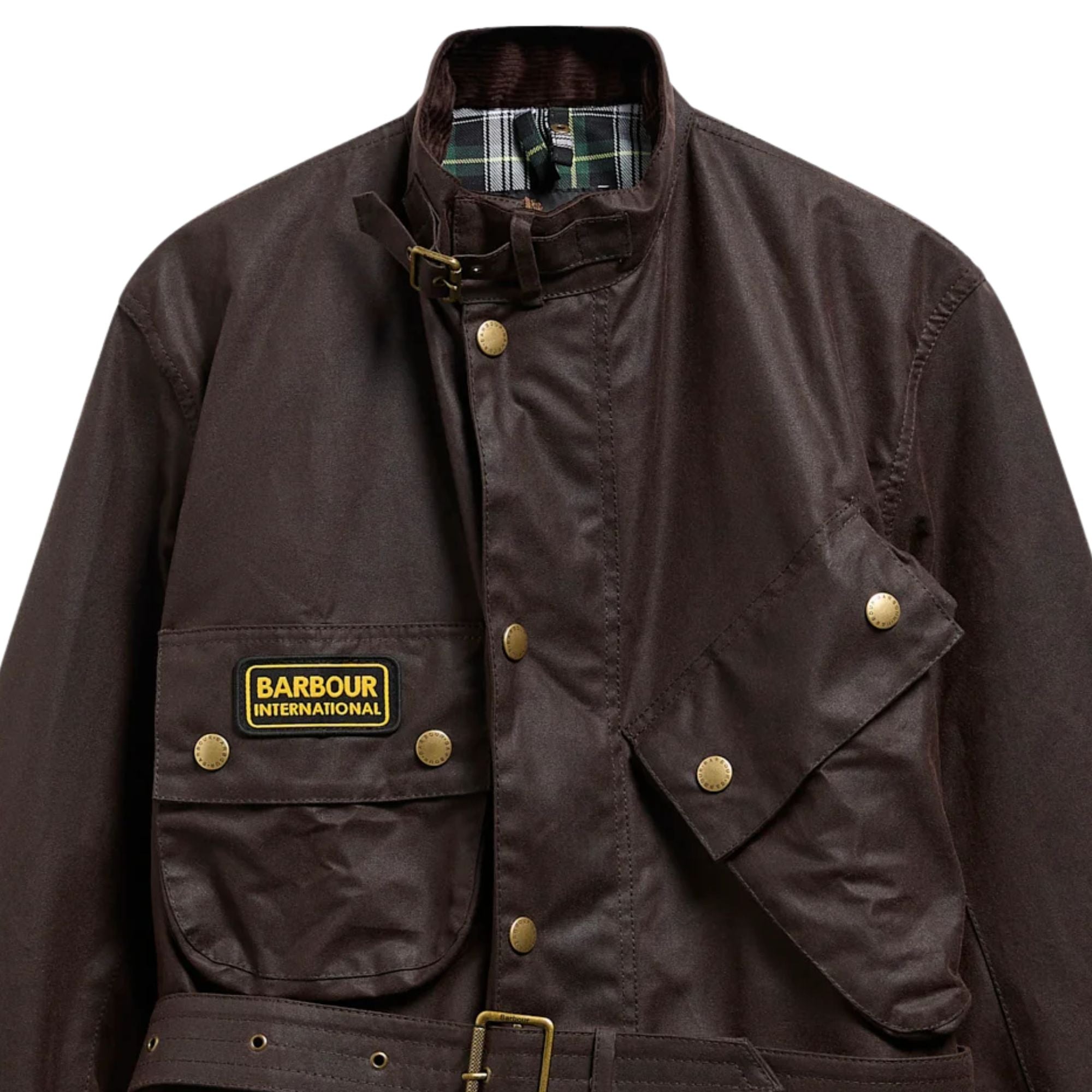 Barbour International Original Wax Jacket - Black Oak MWX0004BR