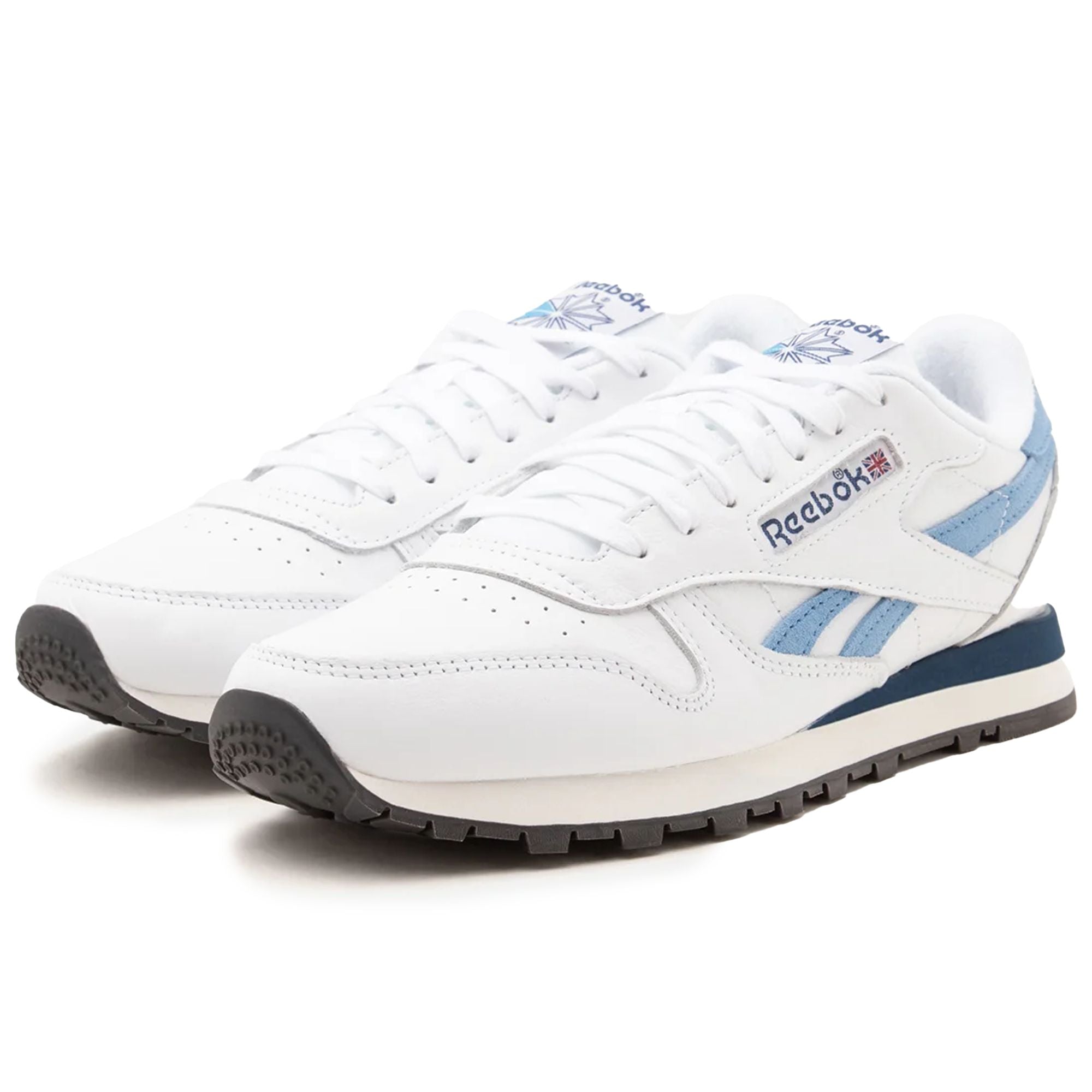 Reebok Classic Leather Sneakers - White/Blue