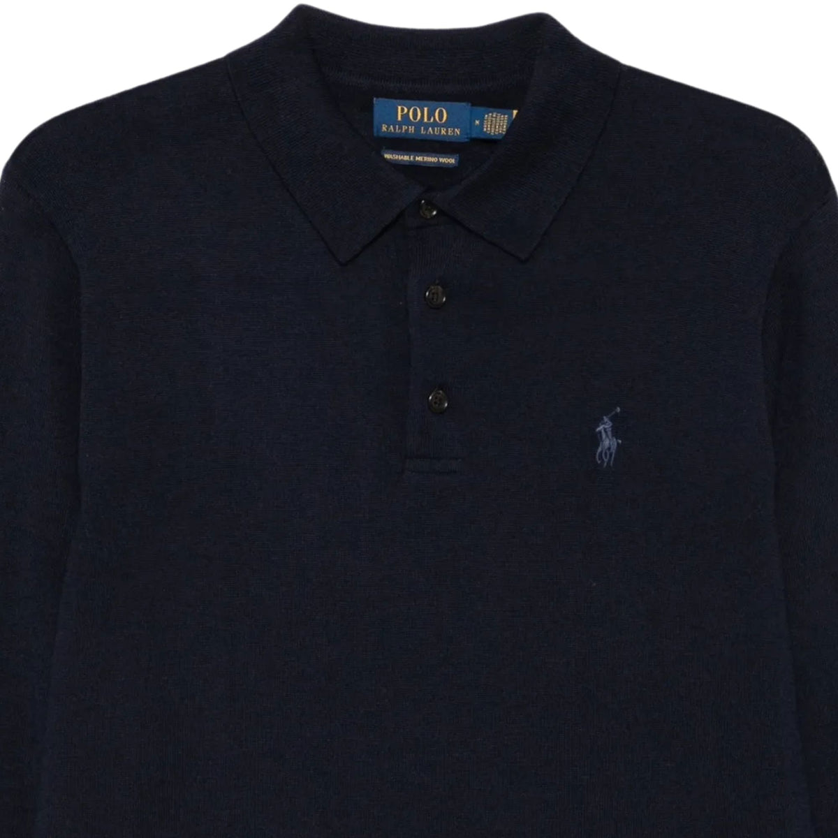 Polo Ralph Lauren Knitted Polo Shirt - Navy