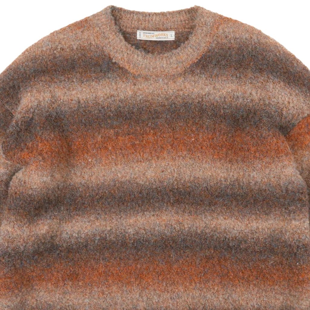 FrizmWORKS Gradation Boucle Knit - Sunset