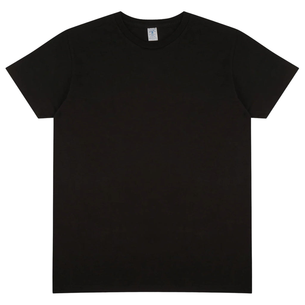 Velva Sheen Short Sleeve Crew Neck T-Shirt - Black