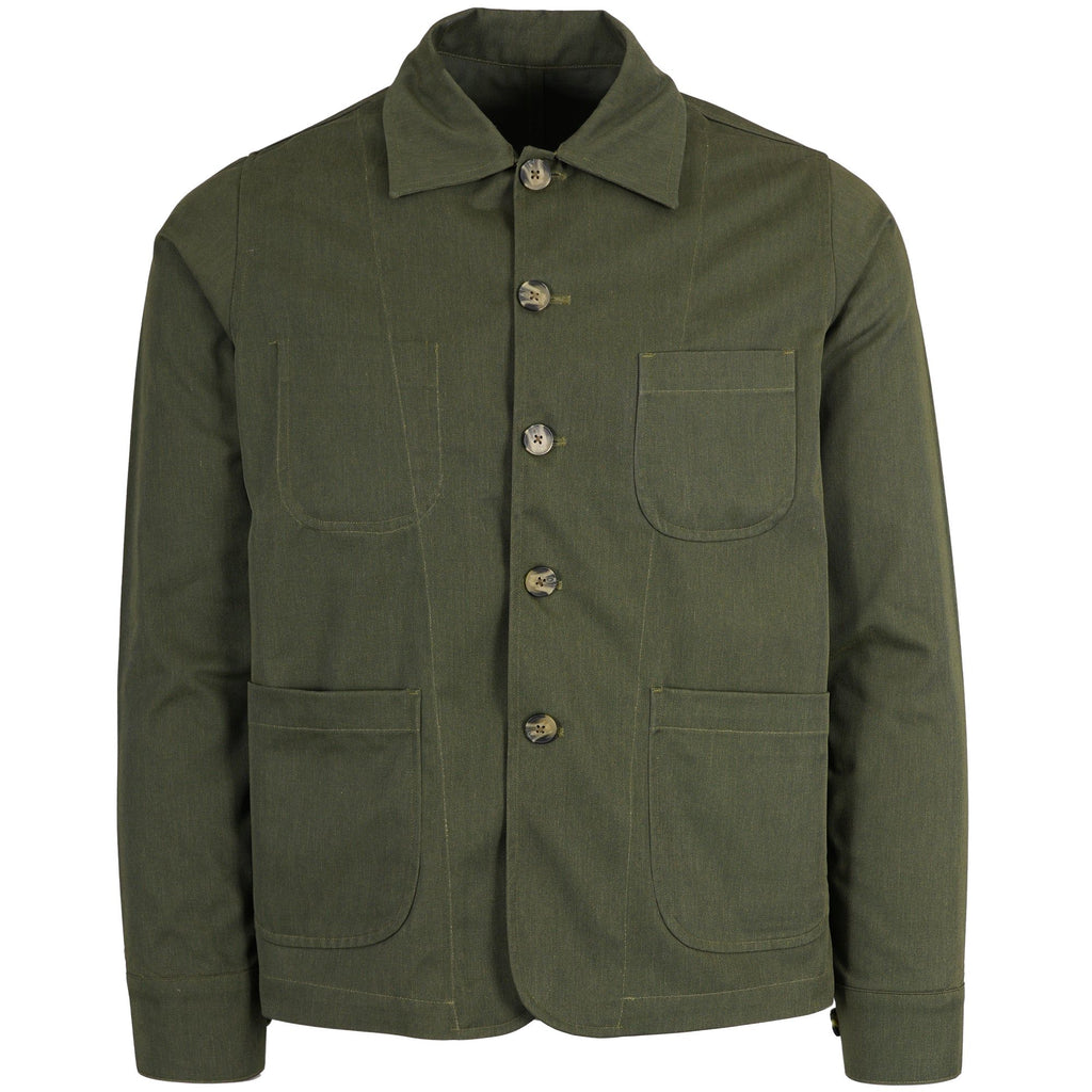 Real Hoxton Chore Jacket - Olive