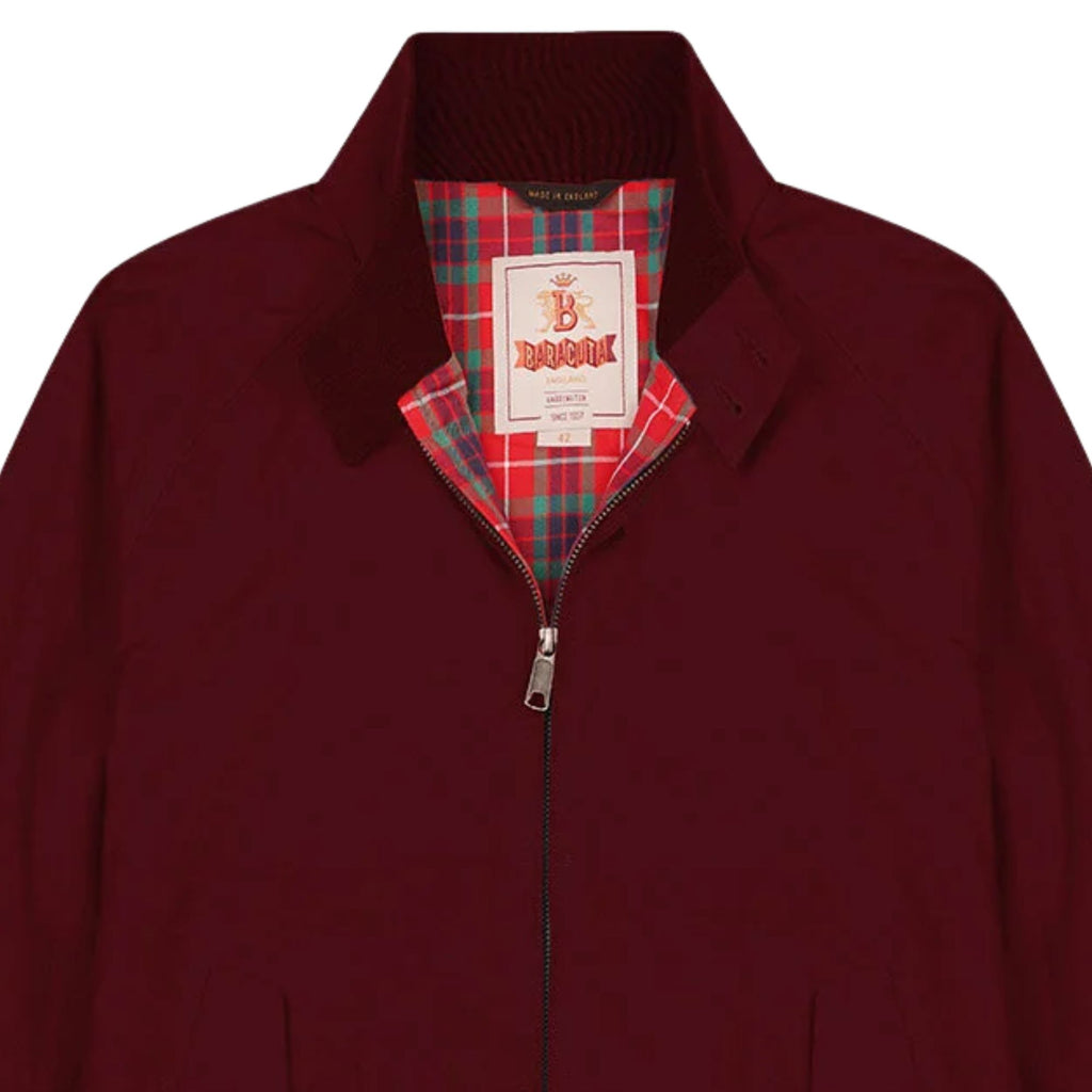 Baracuta G9 Classic Harrington Jacket - Tawny Port