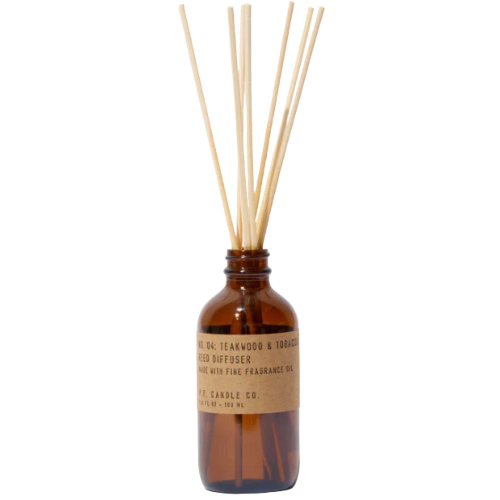 P.F. Candle Teakwood & Tobacco - Reed Diffuser