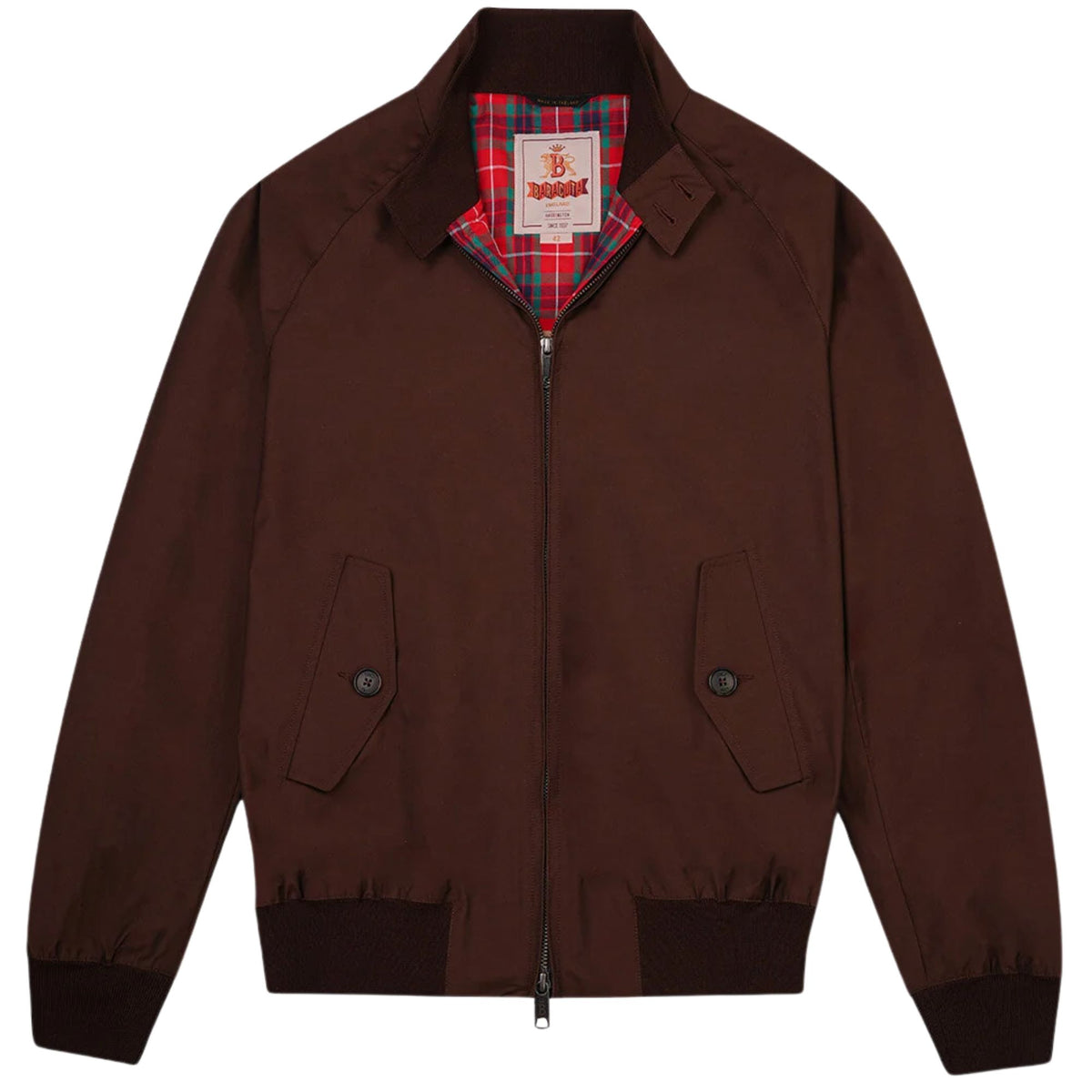 Baracuta G9 Harrington Jacket - Brown Cigar