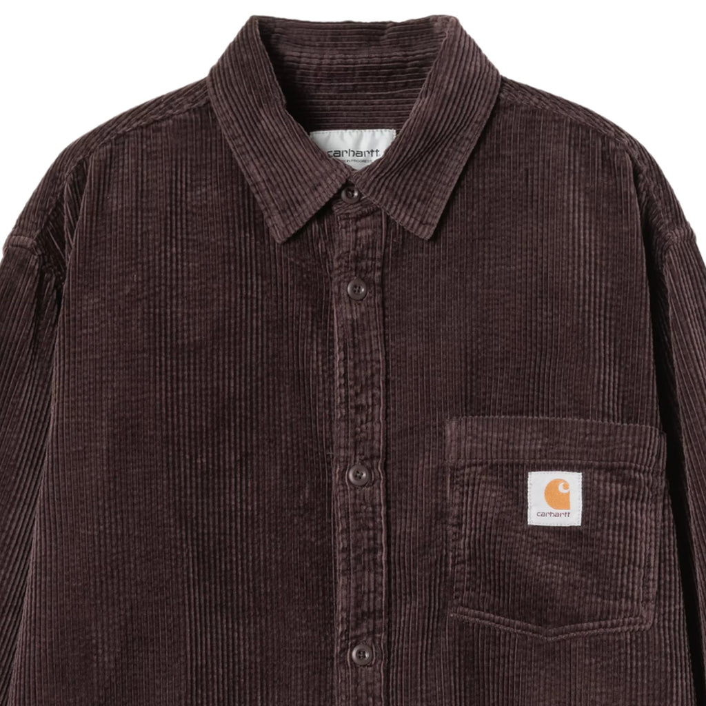 Carhartt WIP Long Sleeve Loyde Shirt - Palisander