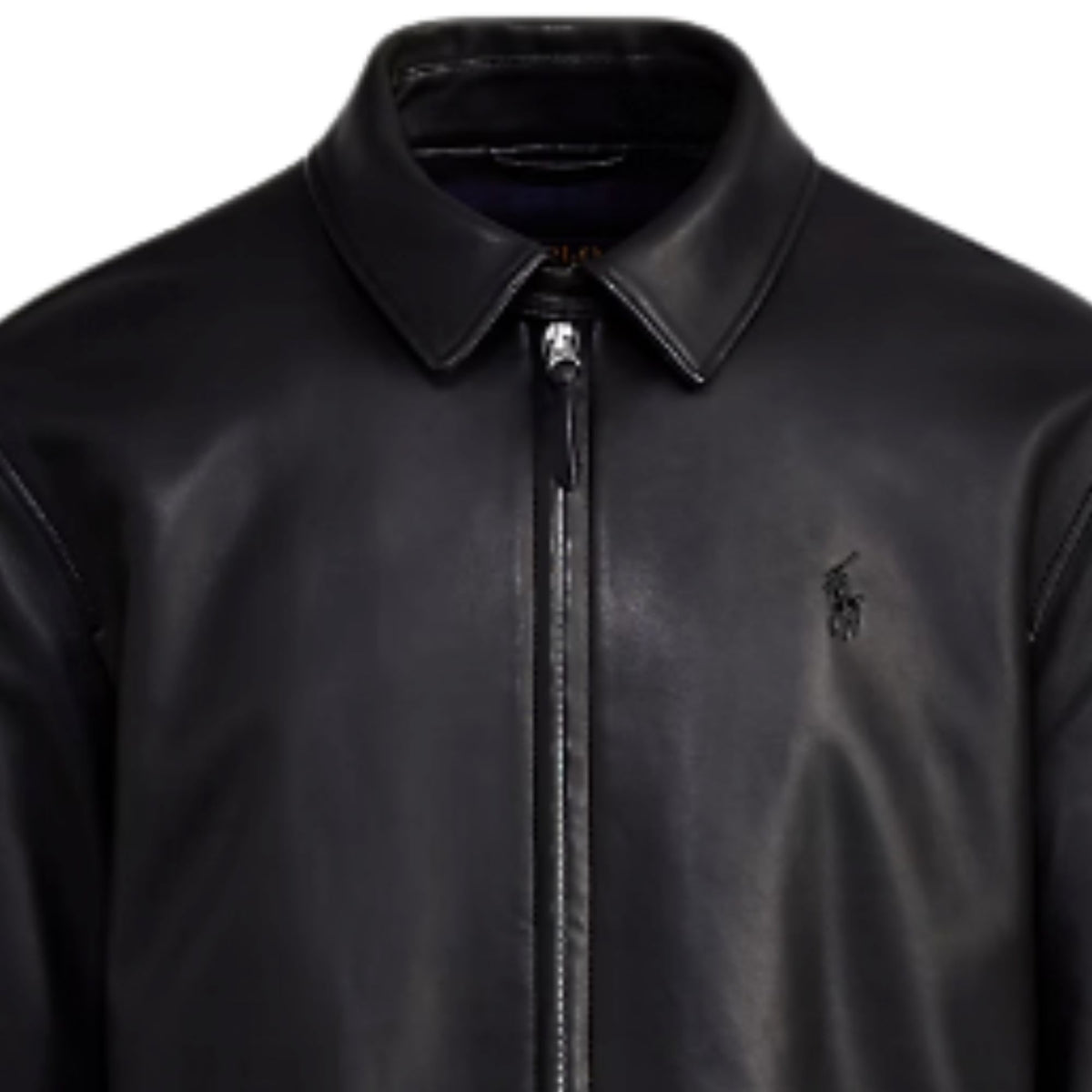 Polo Ralph Lauren The Bayville Leather Jacket - Black