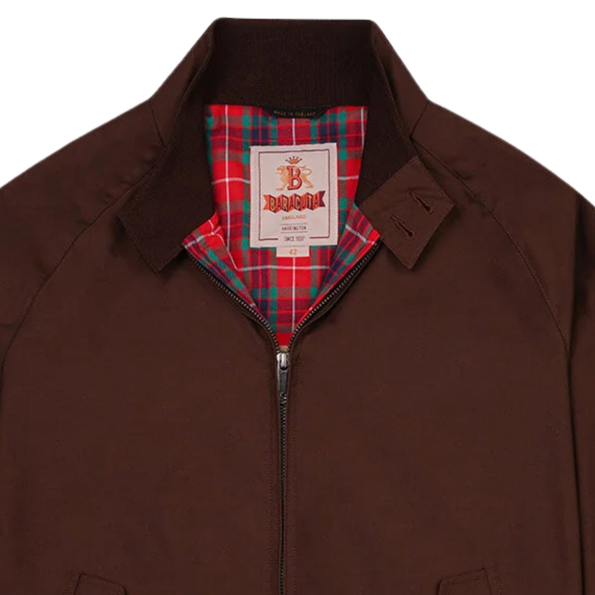 Baracuta G9 Harrington Jacket - Brown Cigar