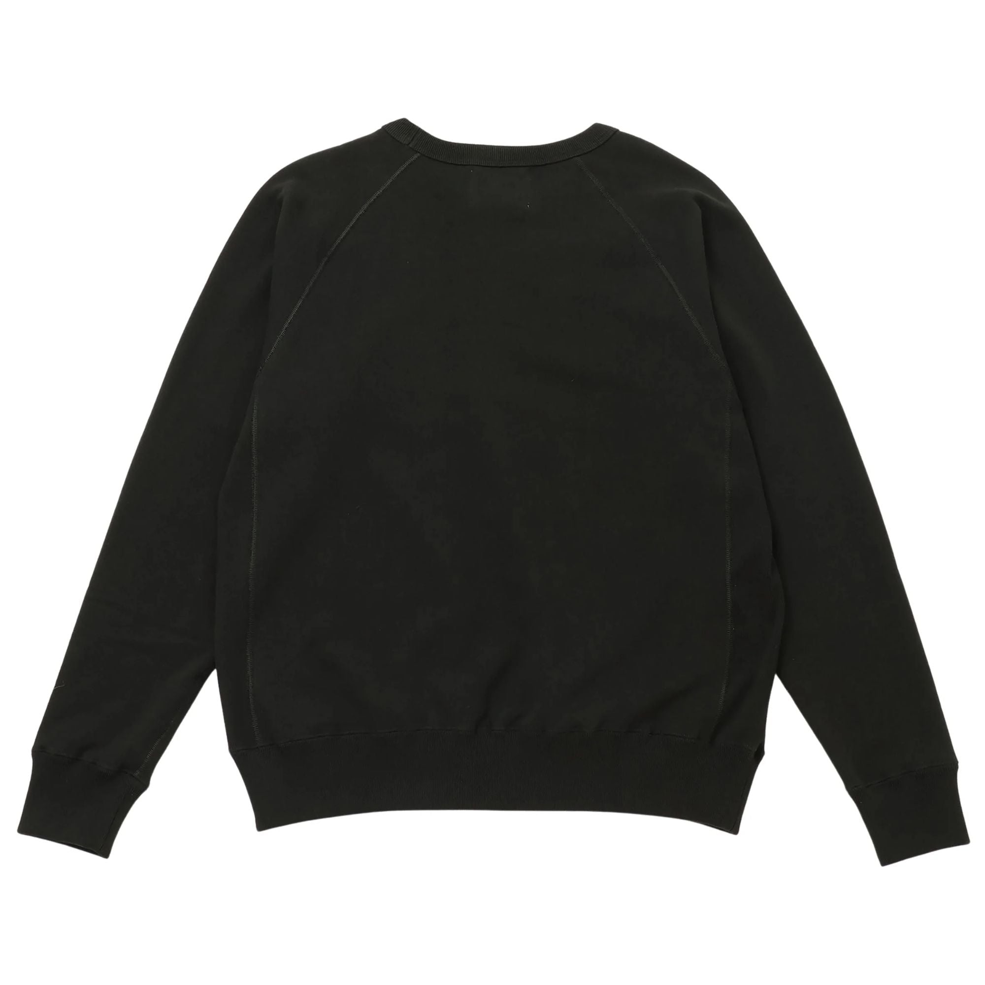 Wonder Looper Pullover Crewneck Super Looper French Terry - Sumi Black