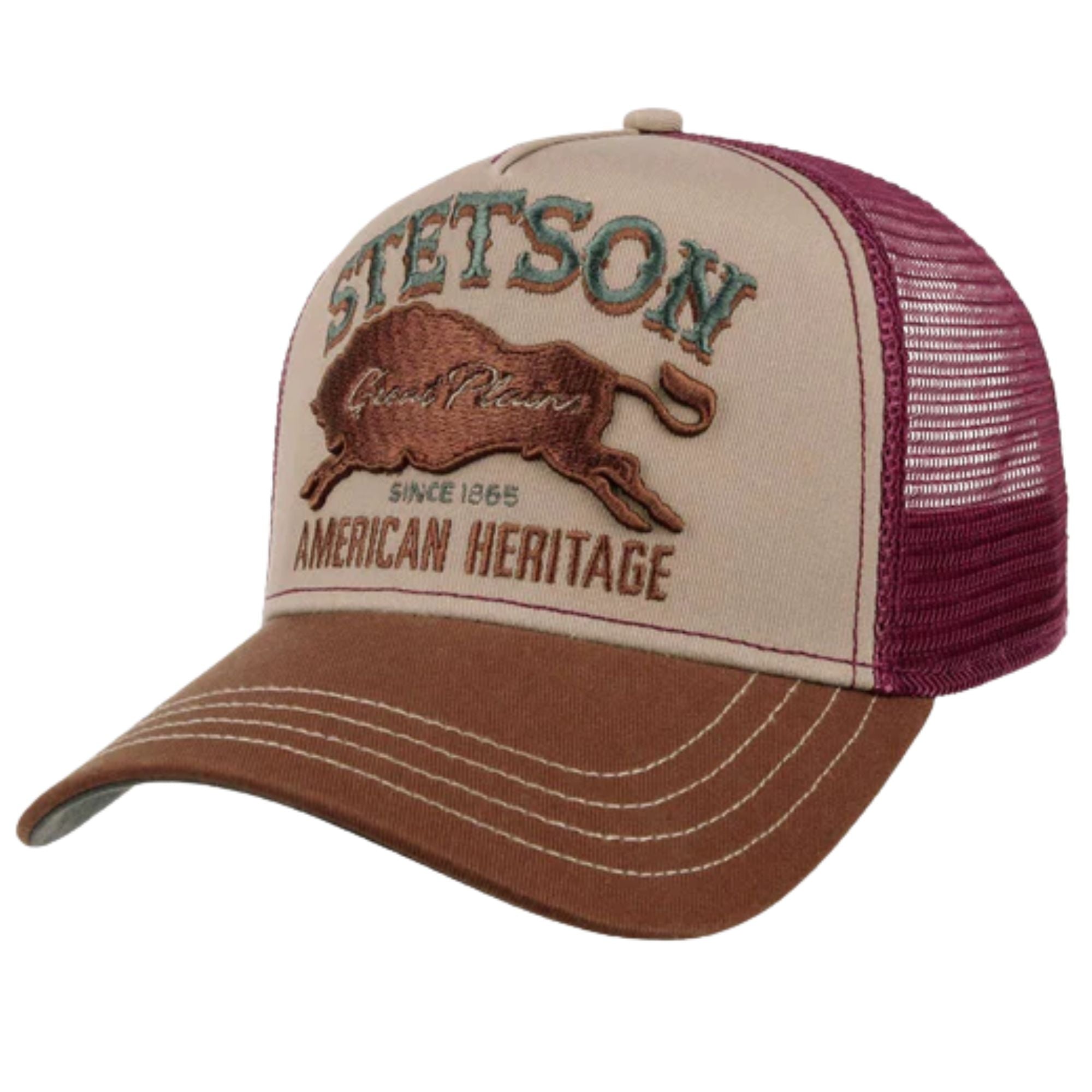 Stetson Hats Great Plains Trucker Cap - Multi