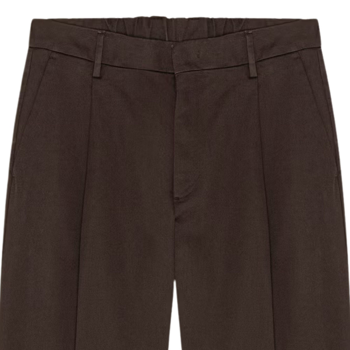 NN07 Kay Pleated Tailored Relaxed Fit Pant - Deep Truffle