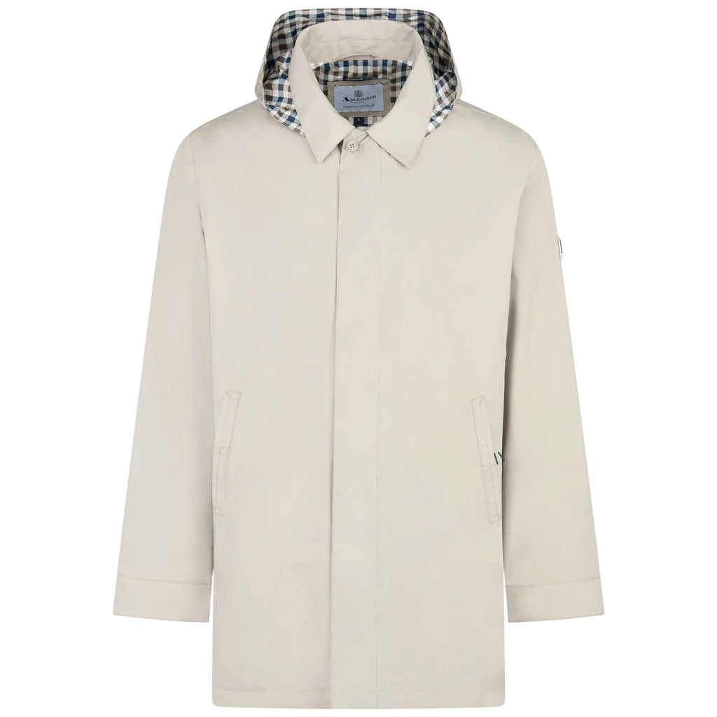 Aquascutum RLG Badge Packable Trench - Beige