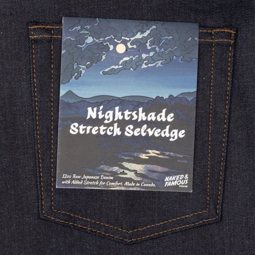 Naked and Famous Denim True Guy Nightshade Stretch Selvedge - Indigo