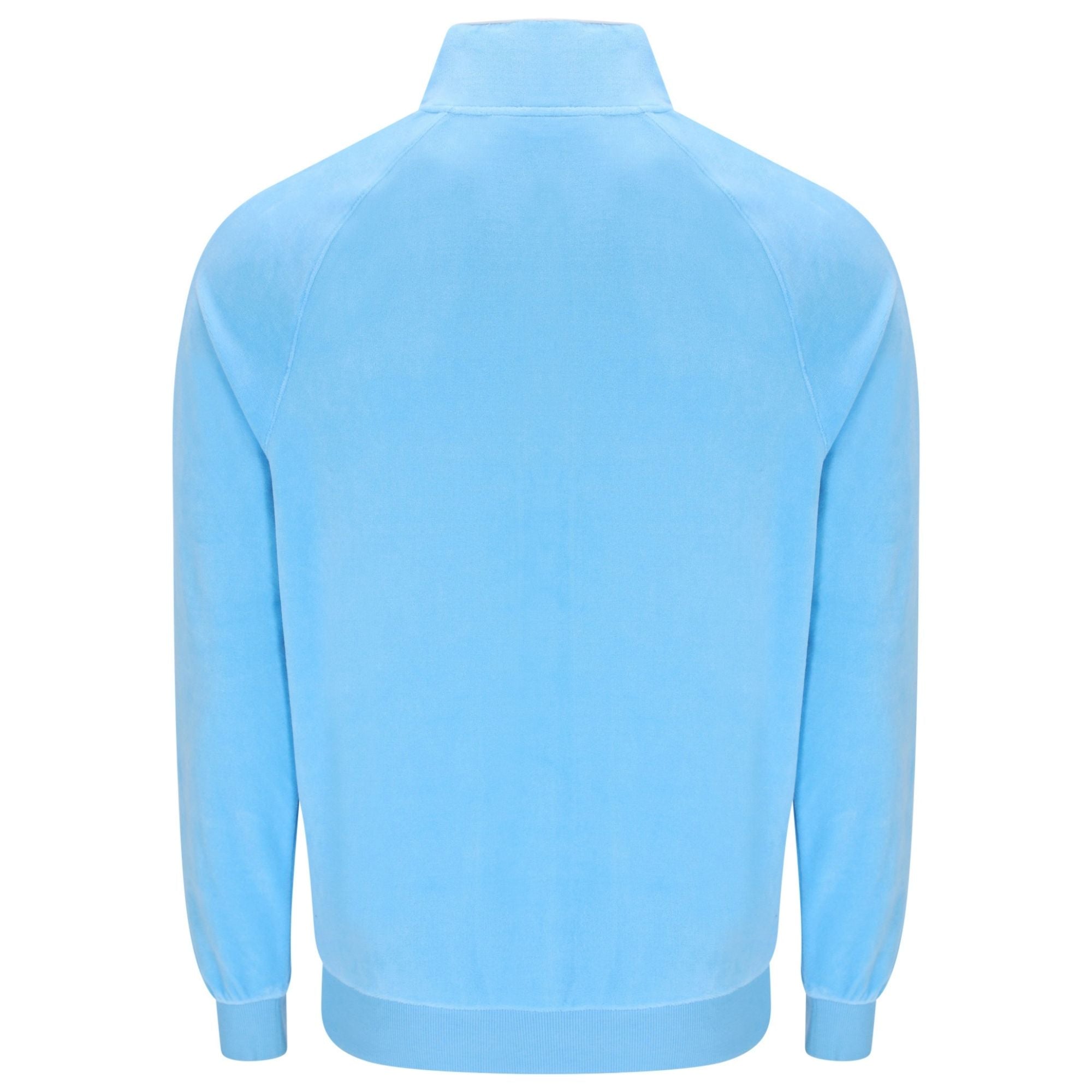 Sergio Tacchini Tasso Velour Track Top - Baltic Sea