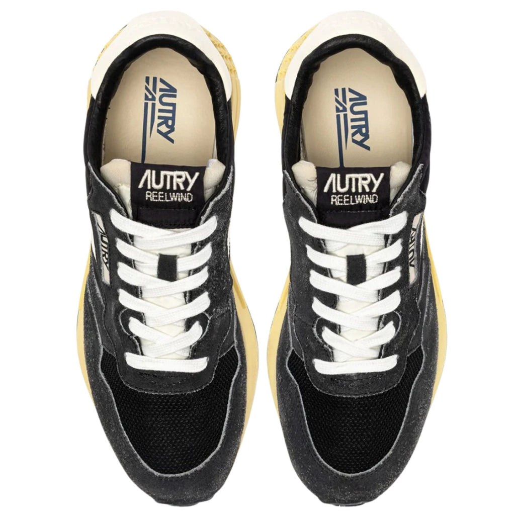 Autry Reelwind Low Sneakers - Black Sugar/Marshmallow