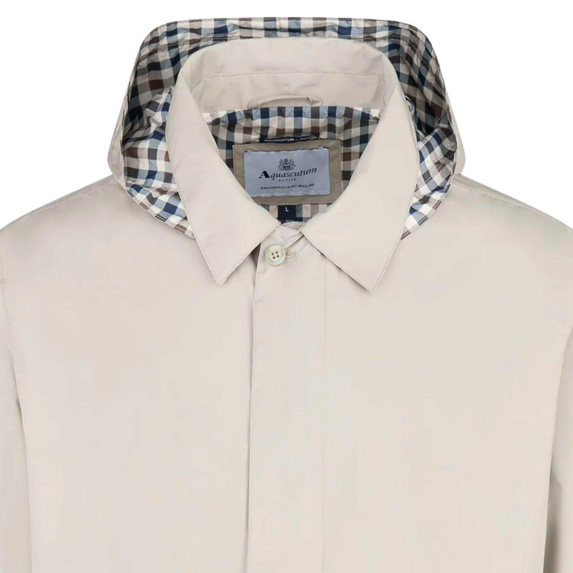 Aquascutum RLG Badge Packable Trench - Beige