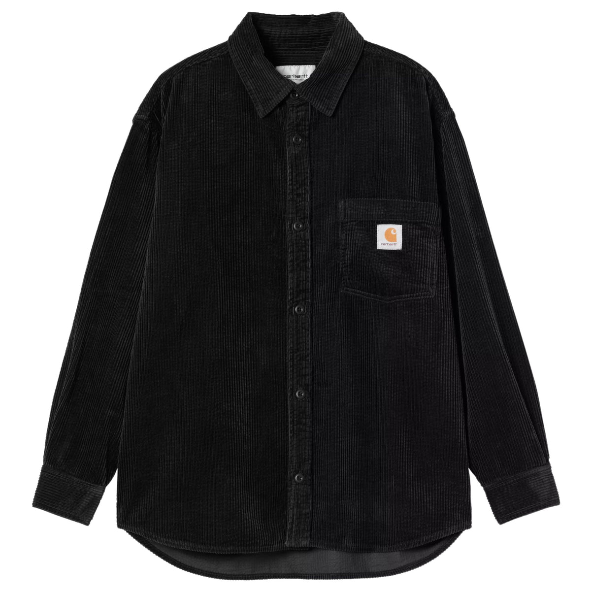 Carhartt WIP Long Sleeve Loyde Shirt - Black