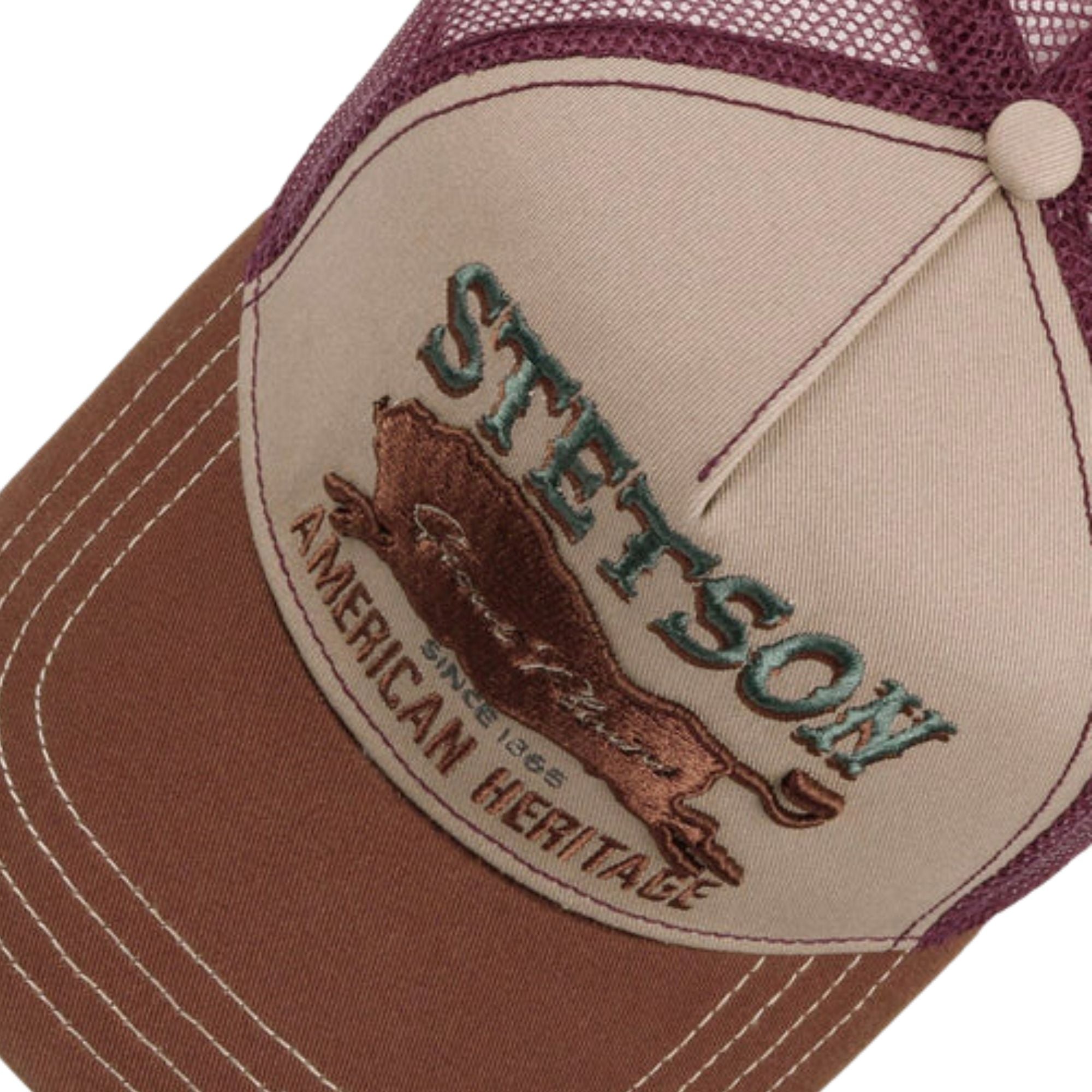 Stetson Hats Great Plains Trucker Cap - Multi