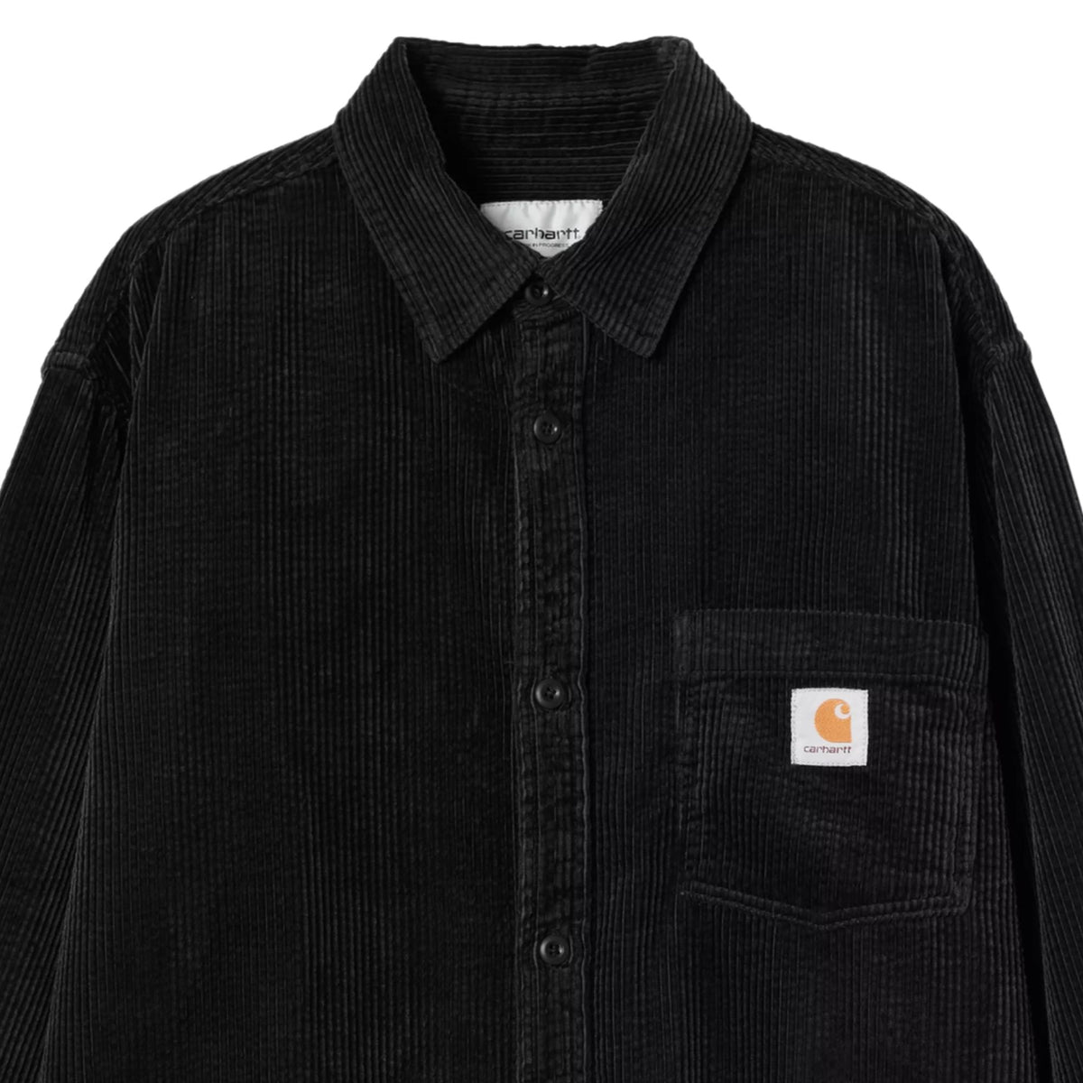 Carhartt WIP Long Sleeve Loyde Shirt - Black