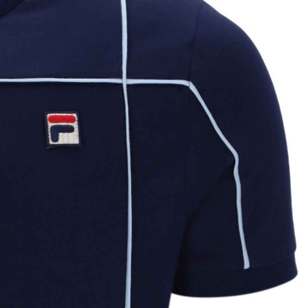Fila Vintage Terri T-Shirt - Fila Navy