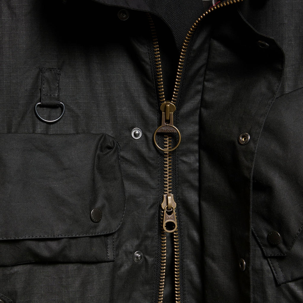 Barbour x Norbit Ripstop Wax Jacket - Black