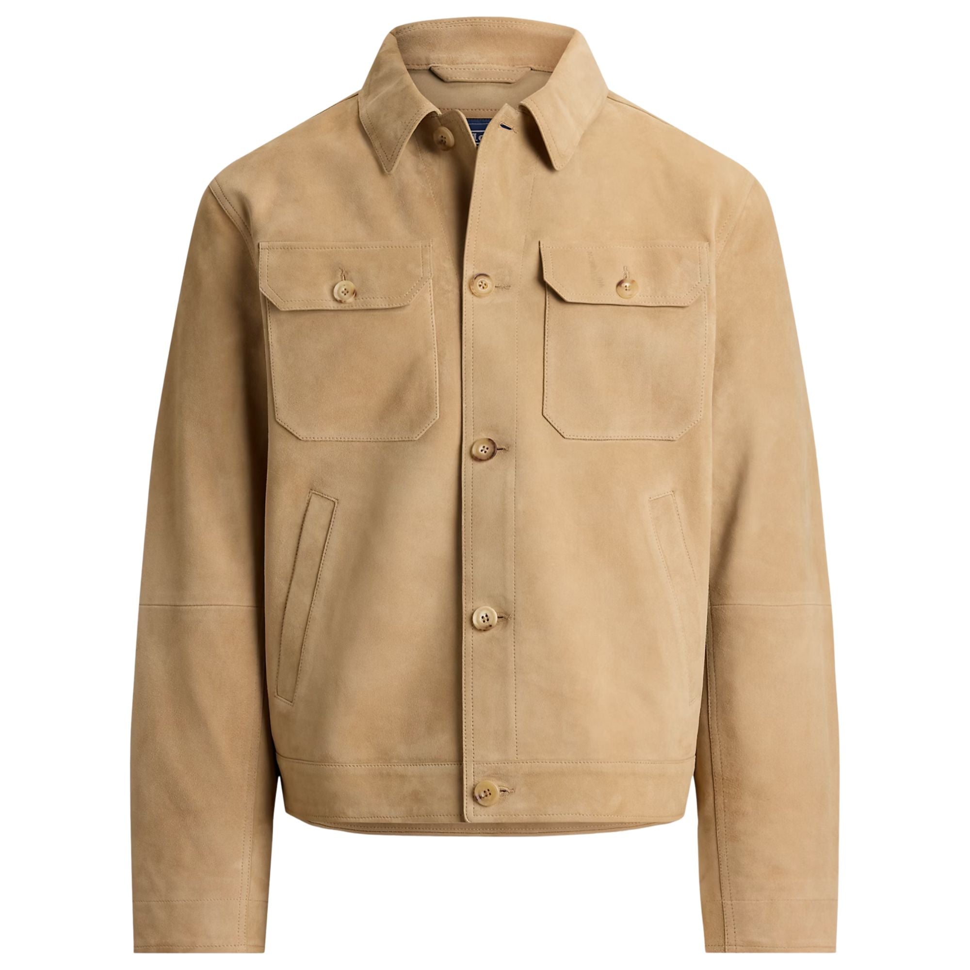 Polo Ralph Lauren	The Ashdale Suede Shacket - Tan